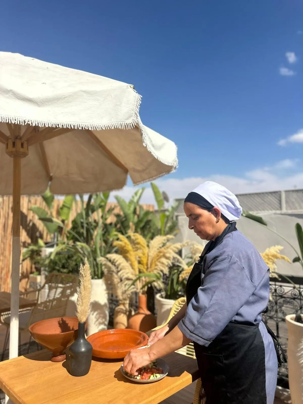 Restaurant/places to eat in Riad Jonan & Spa