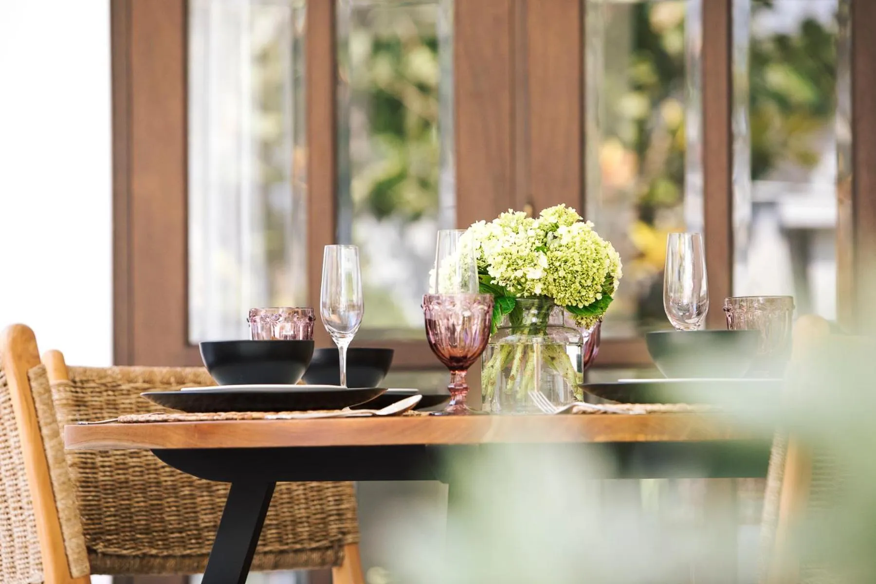 Decorative detail in Villa Luma