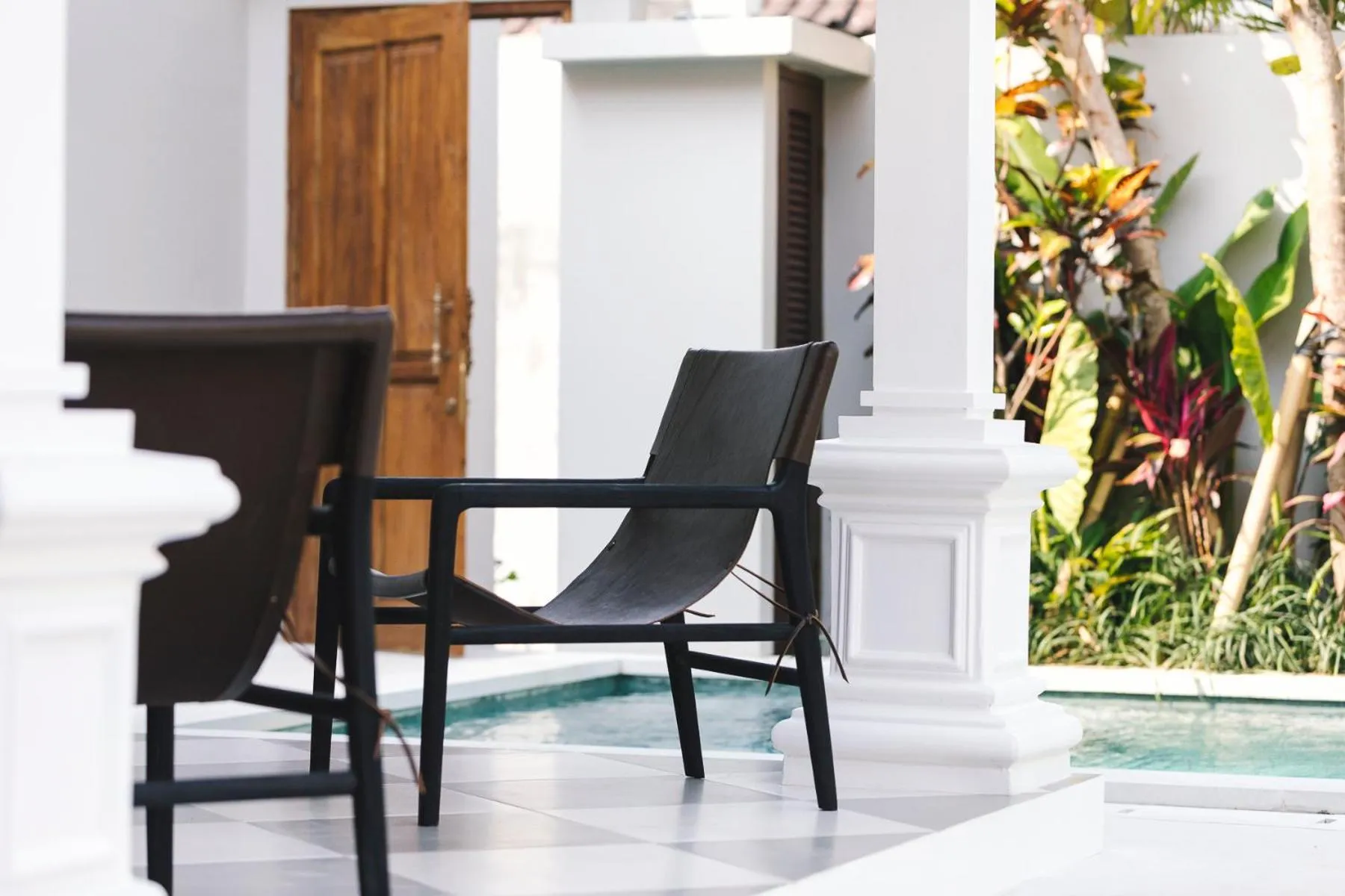 Living room in Villa Luma