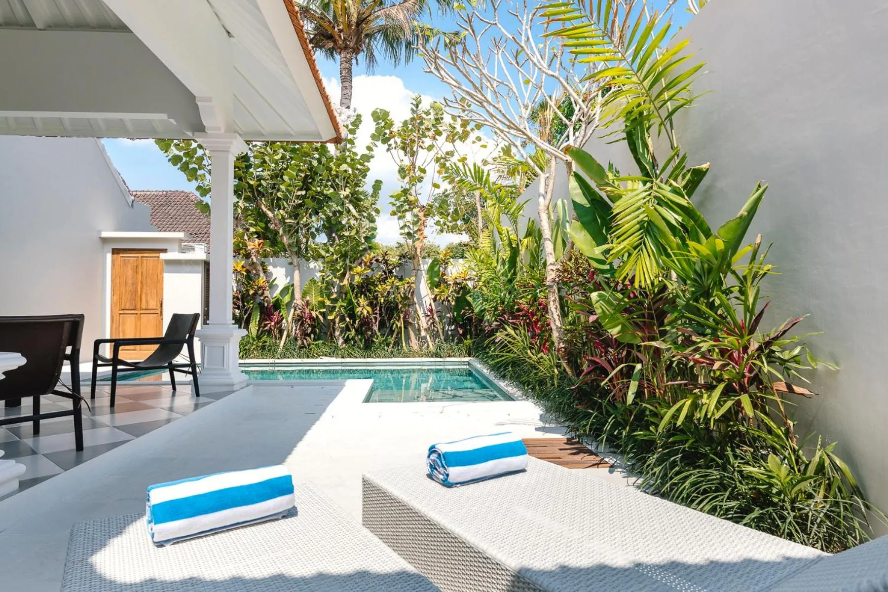 Garden in Villa Luma