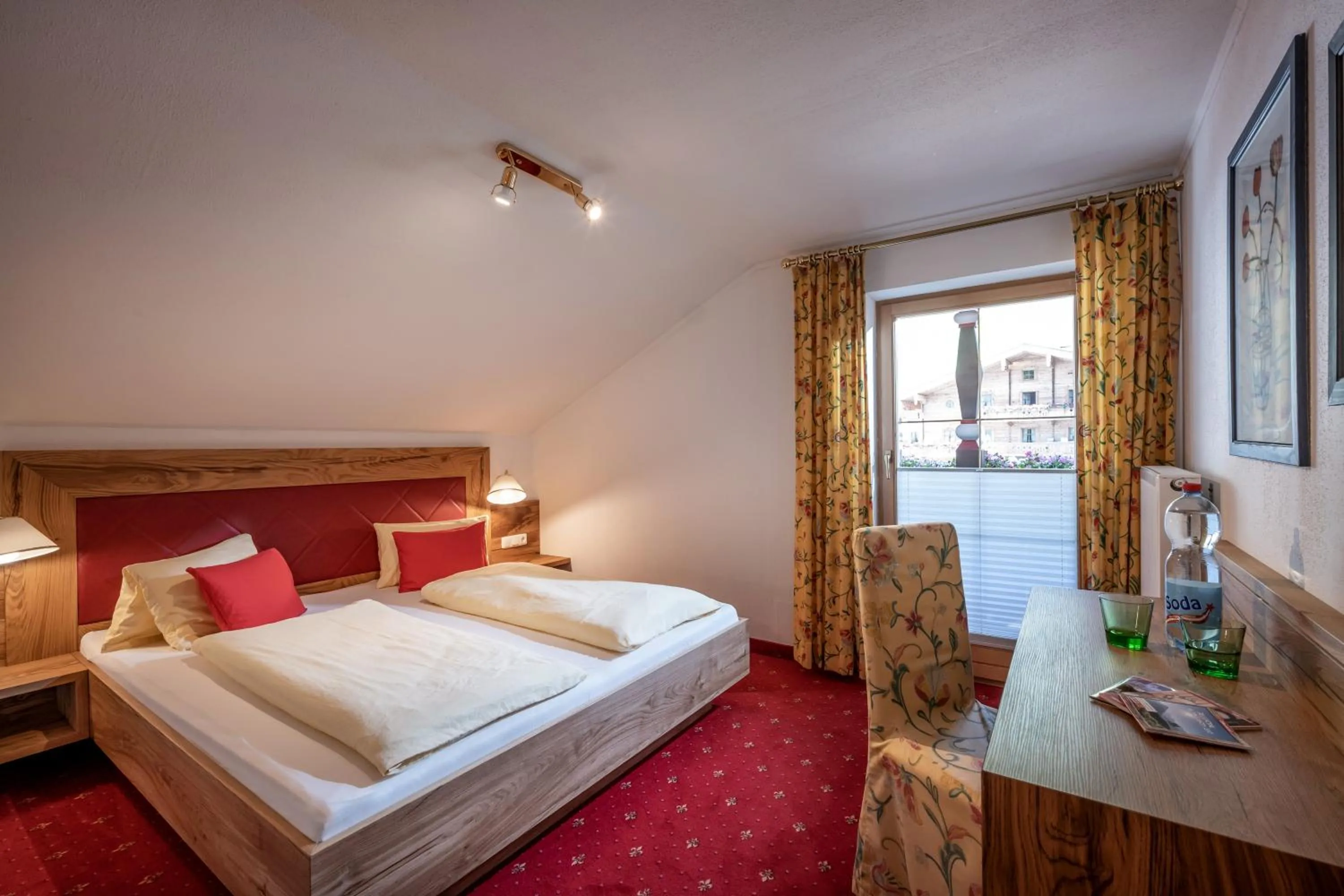 Photo of the whole room, Bed in alpenrose hotel-garni