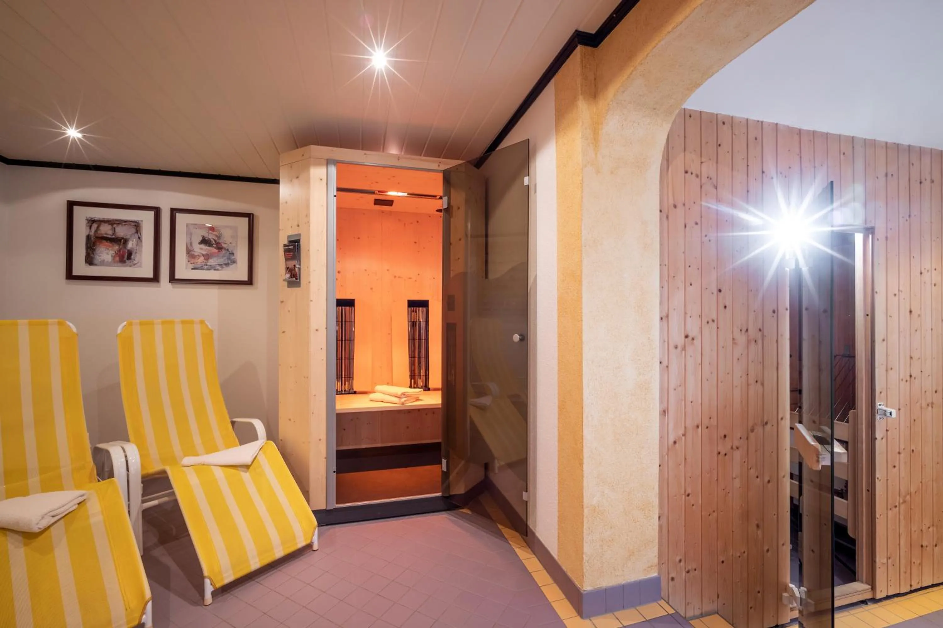 Spa and wellness centre/facilities in alpenrose hotel-garni