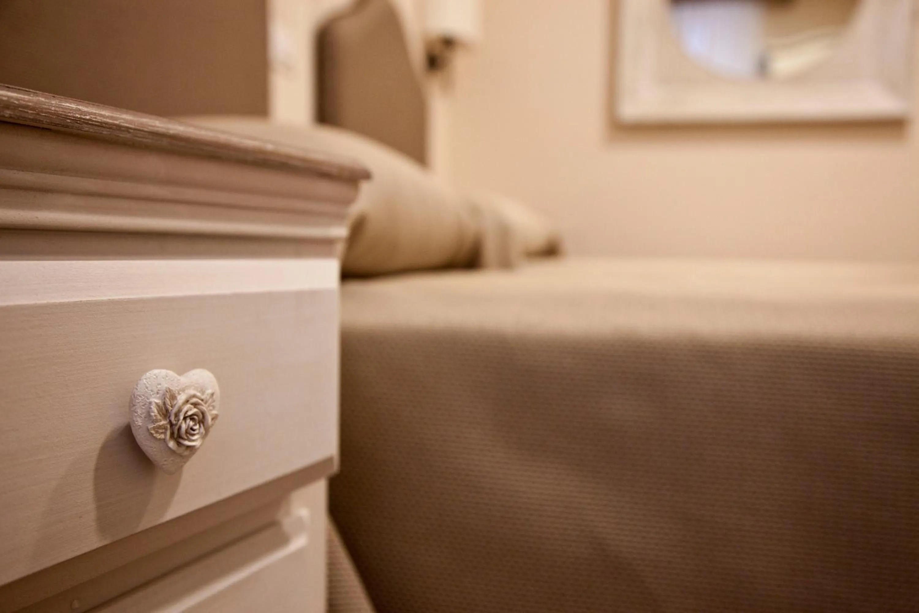 Decorative detail, Bed in Residenza Dei Gracchi