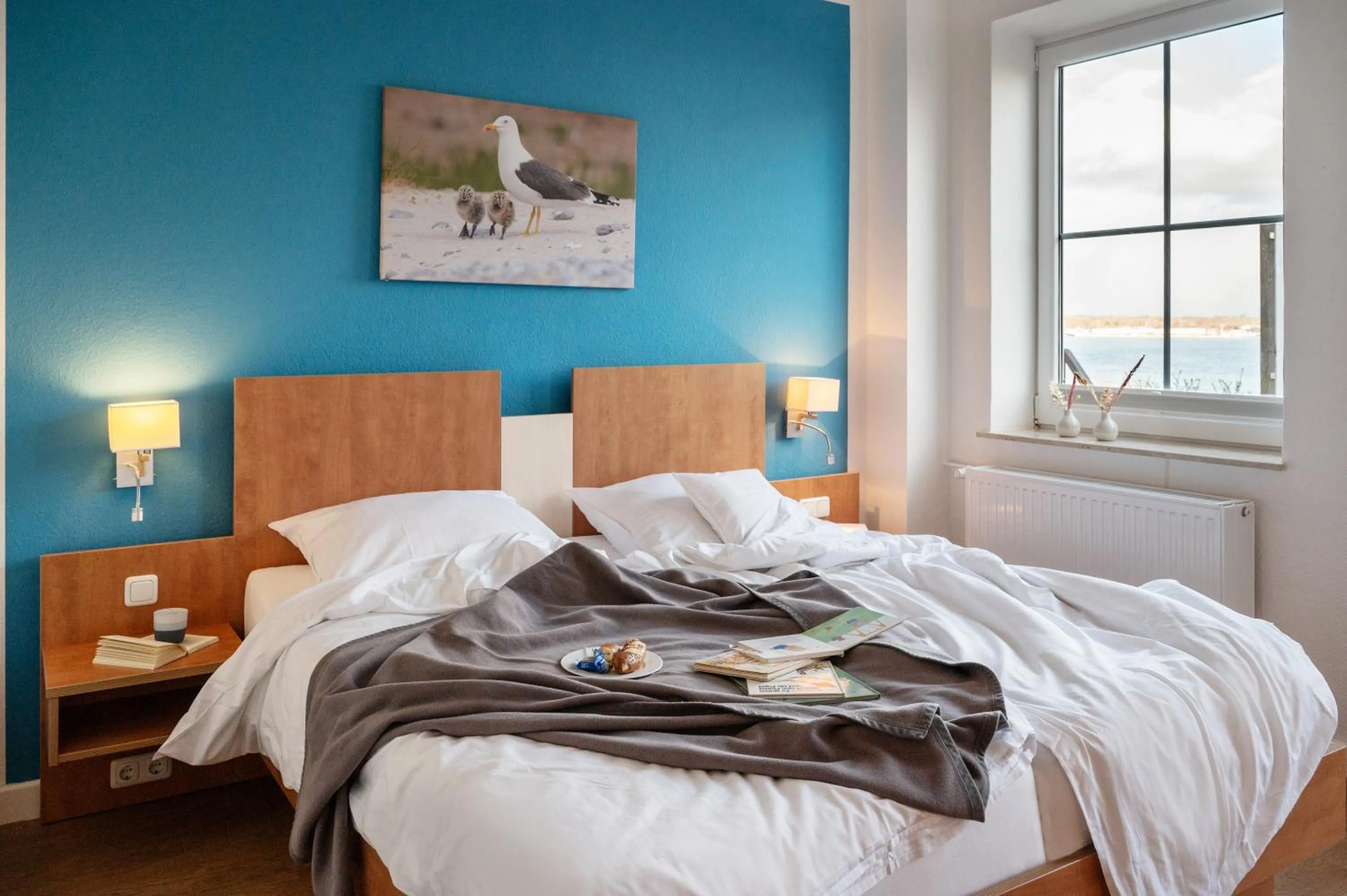 Photo of the whole room, Bed in Hotel Alte Fischereischule