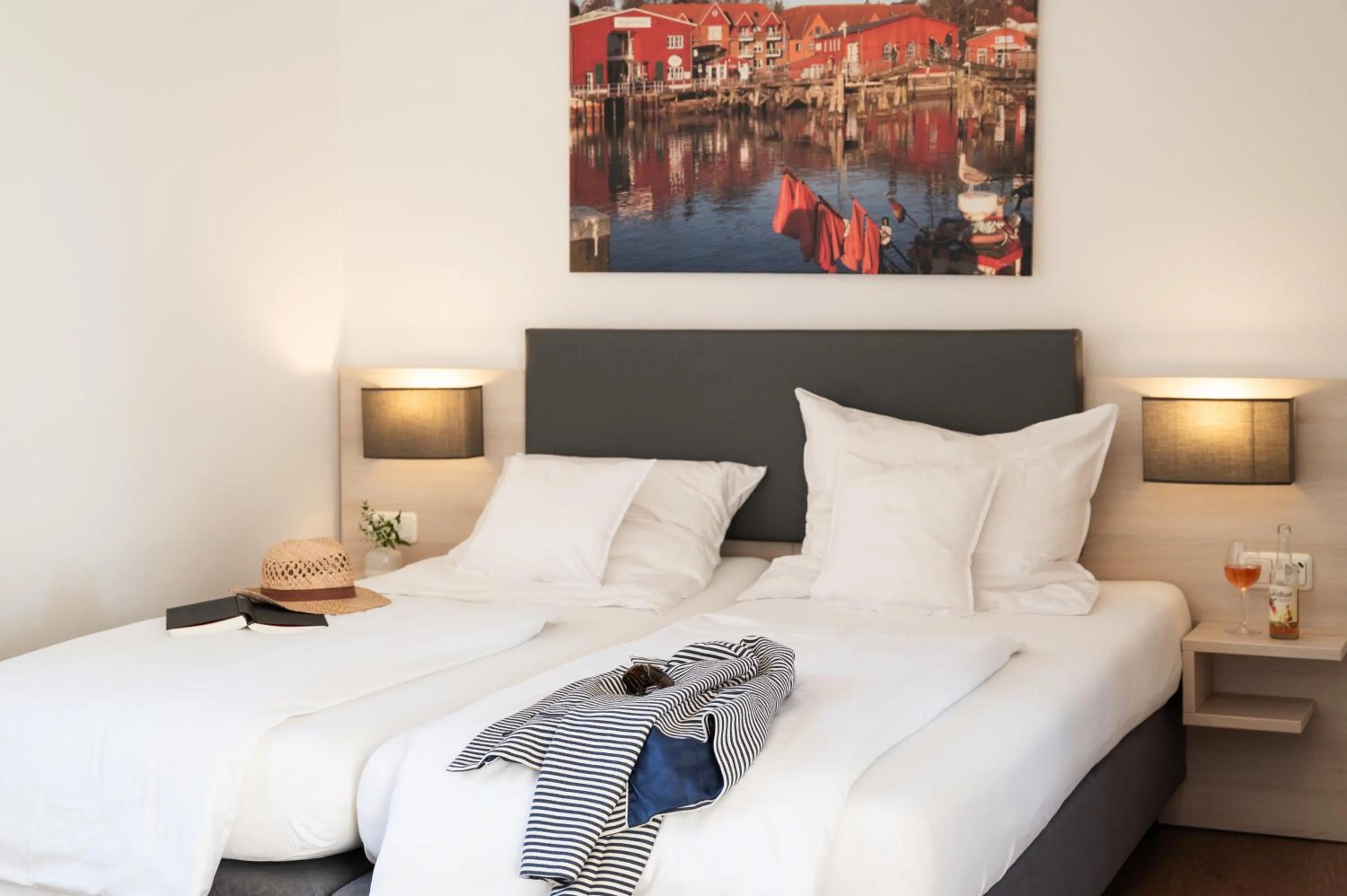 Photo of the whole room, Bed in Hotel Alte Fischereischule