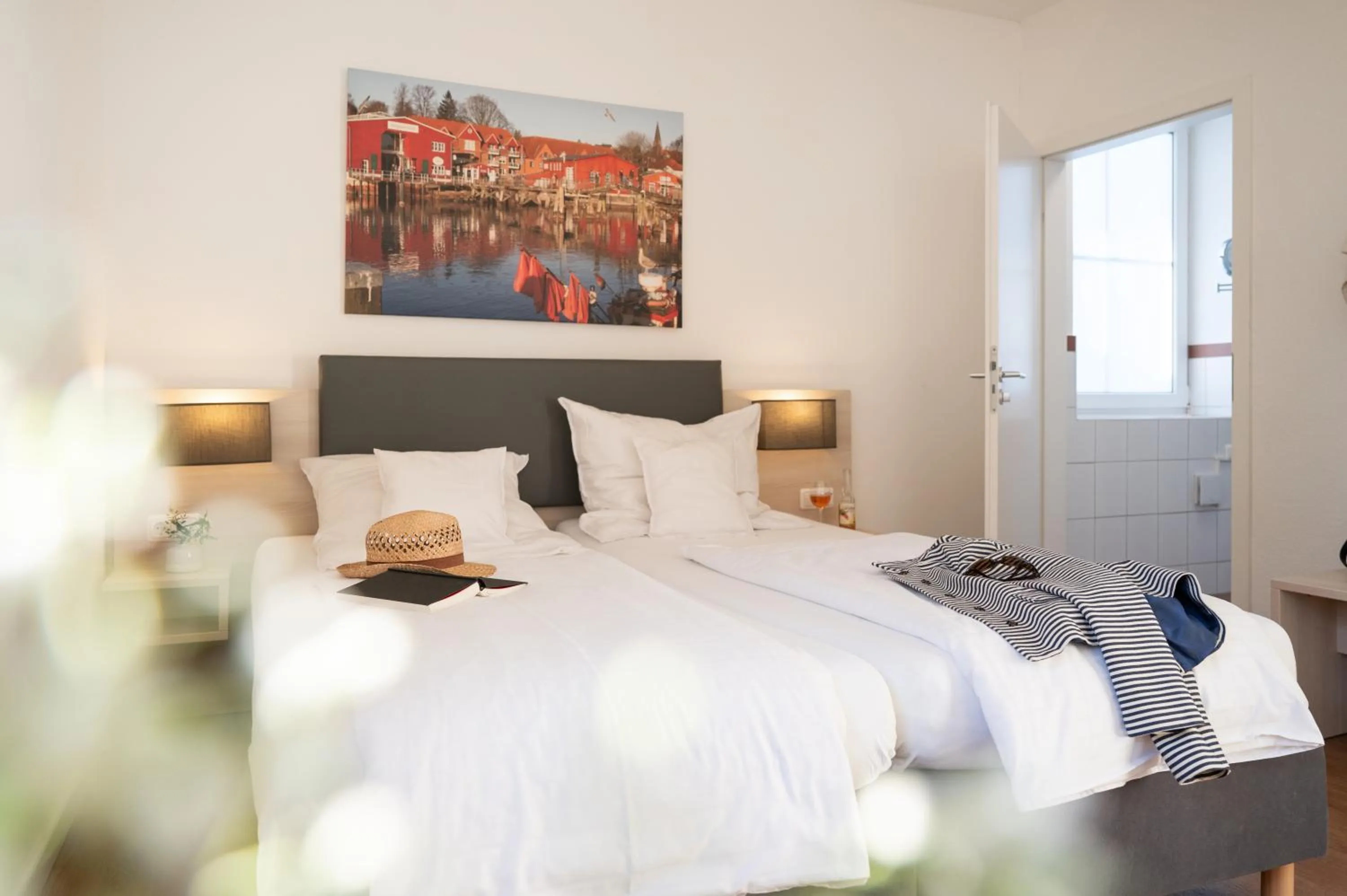 Photo of the whole room, Bed in Hotel Alte Fischereischule