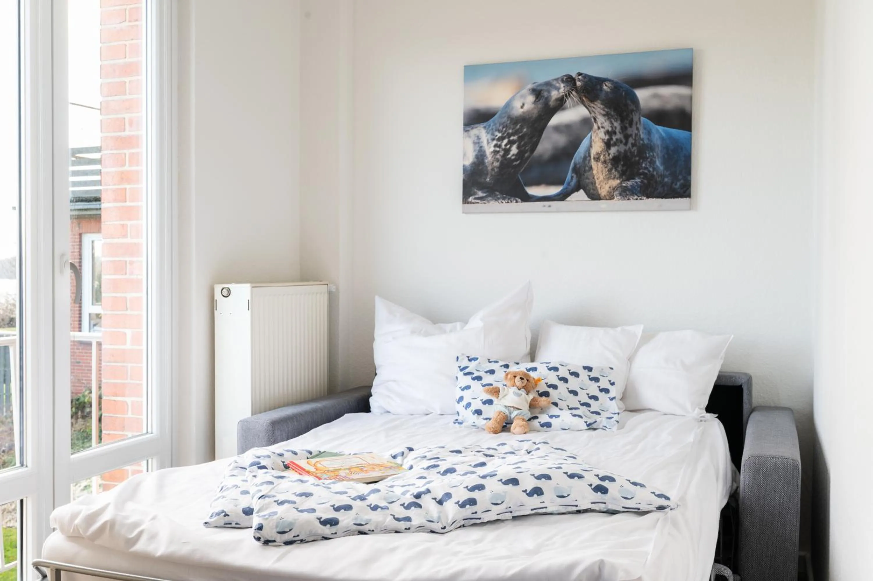 Bed in Hotel Alte Fischereischule