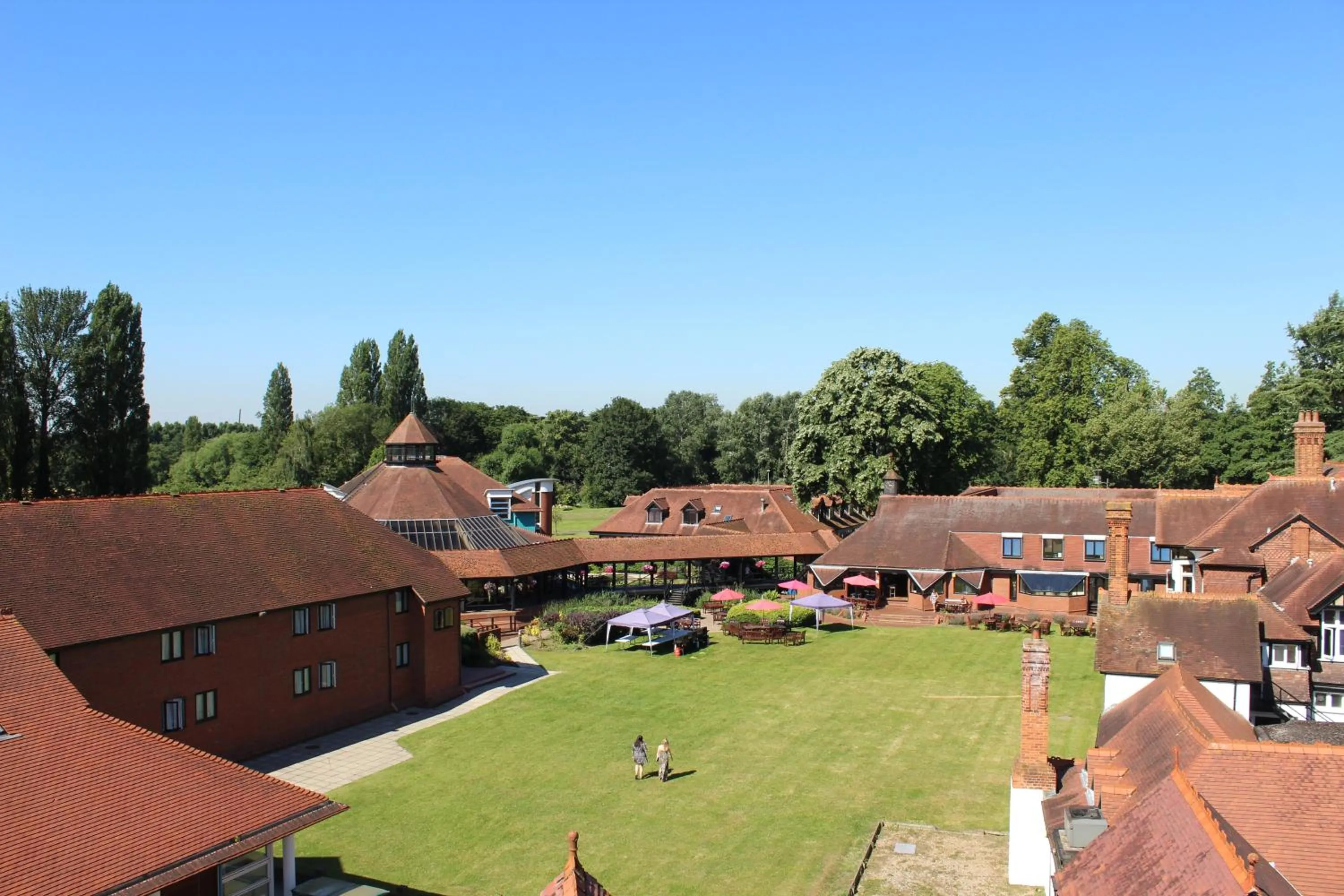 Bird's eye view in CIM Business Centre