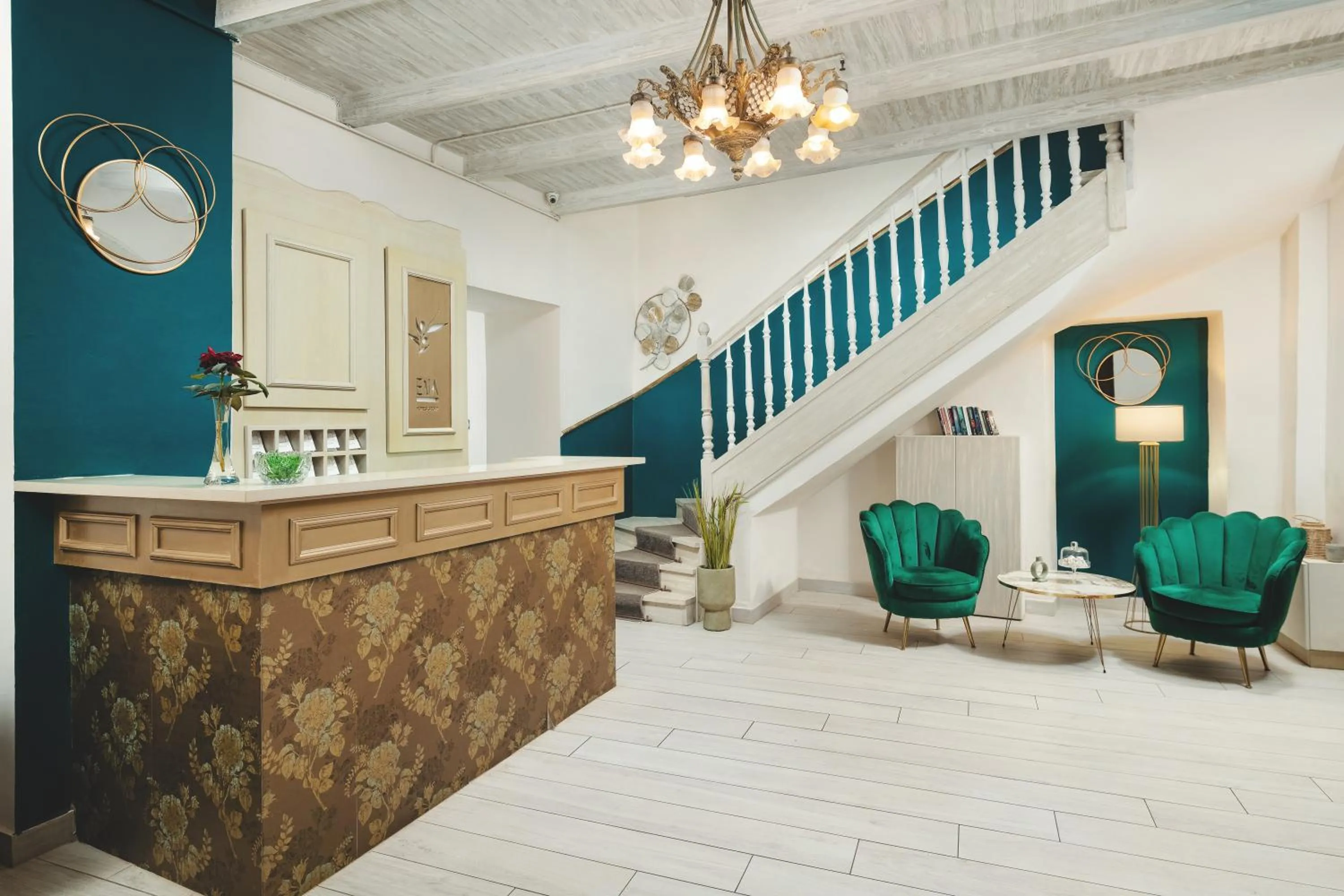 Lobby or reception in Elia Palazzo Hotel