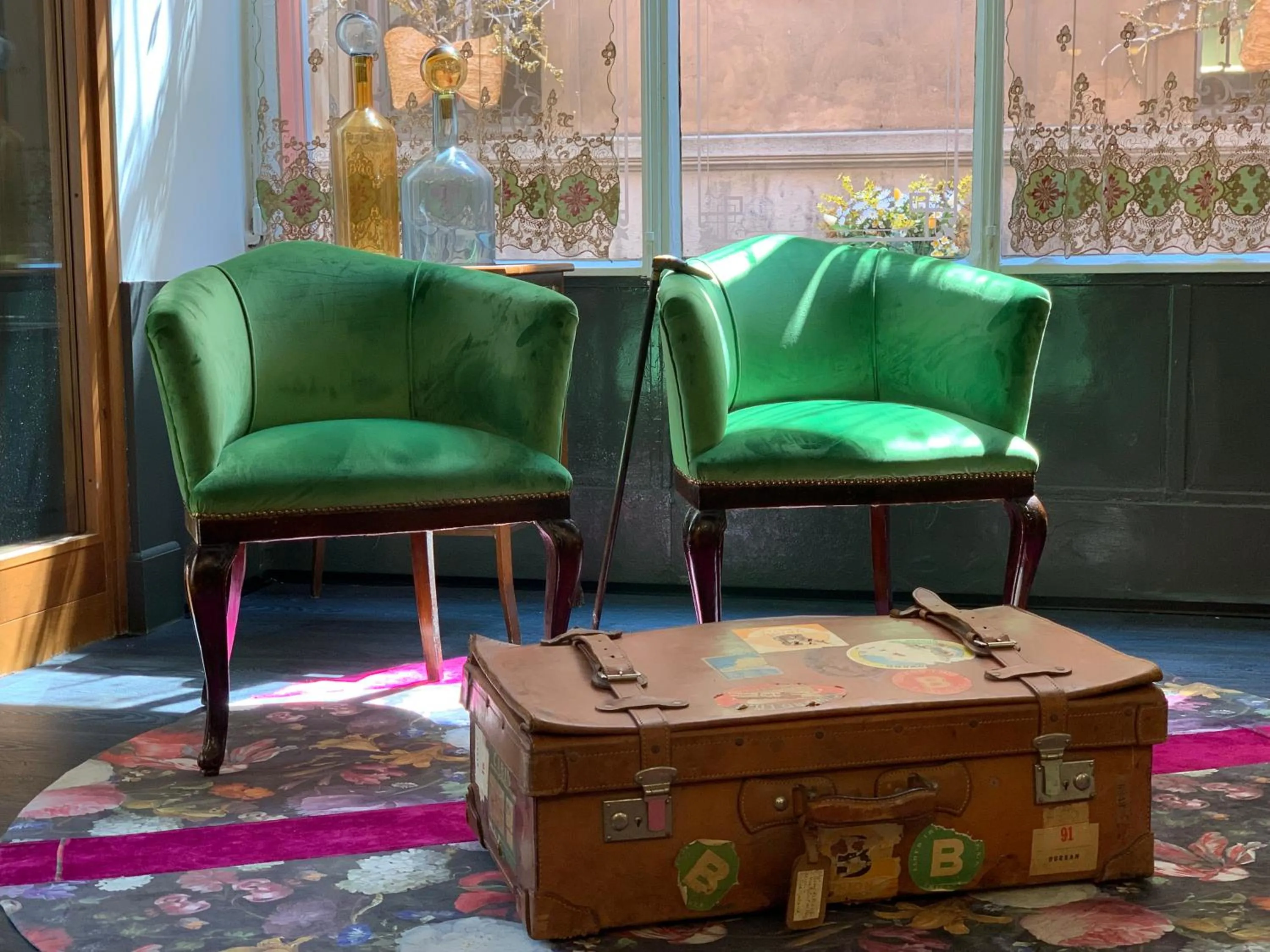 Living room in Hotel Button