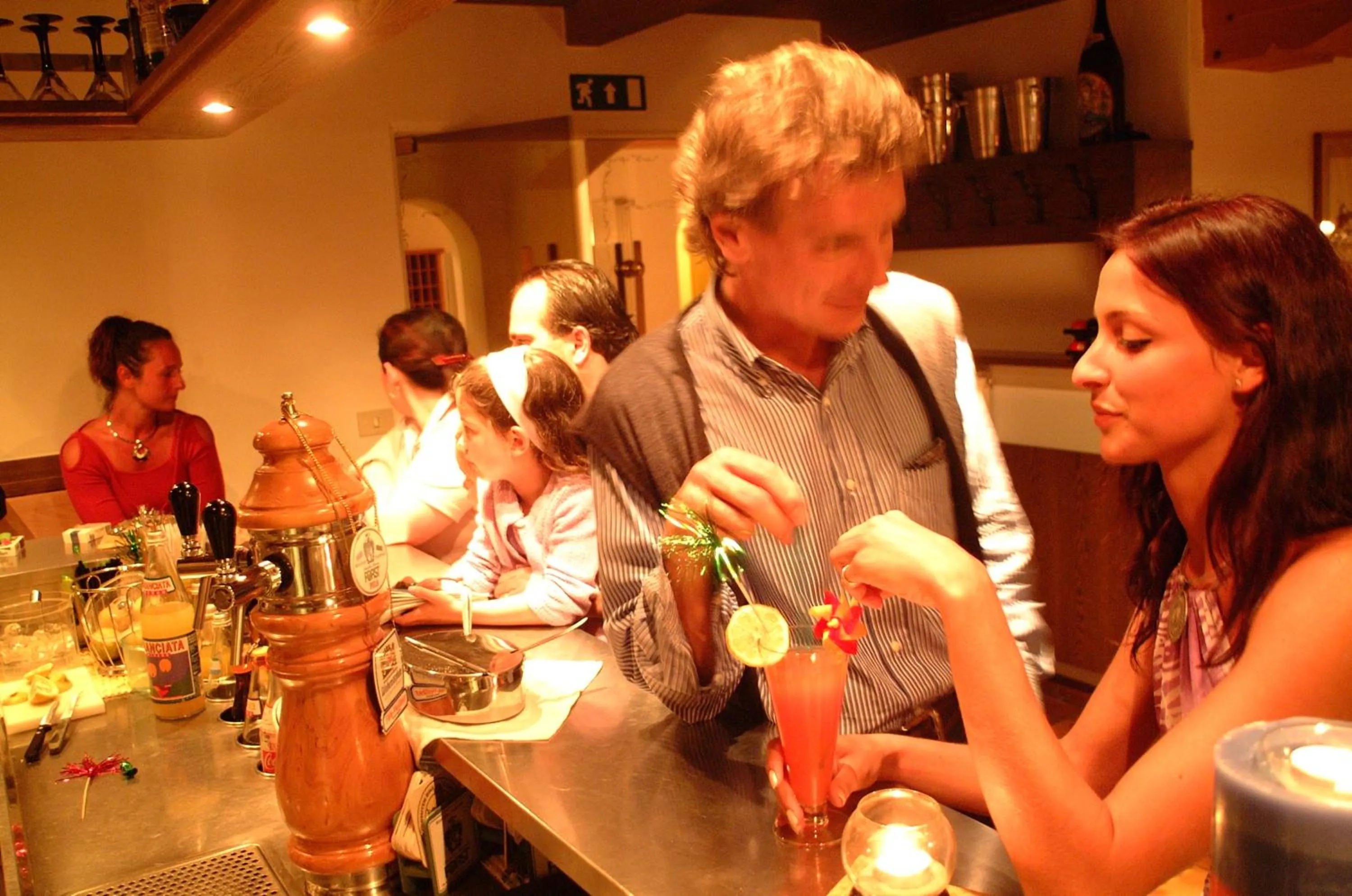 Lounge or bar in Good Life Hotel Zirm