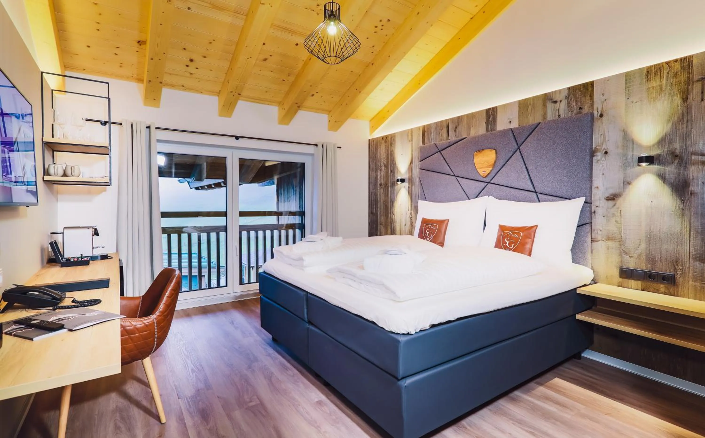 Coffee/tea facilities, Bed in Stockinggut by AvenidA