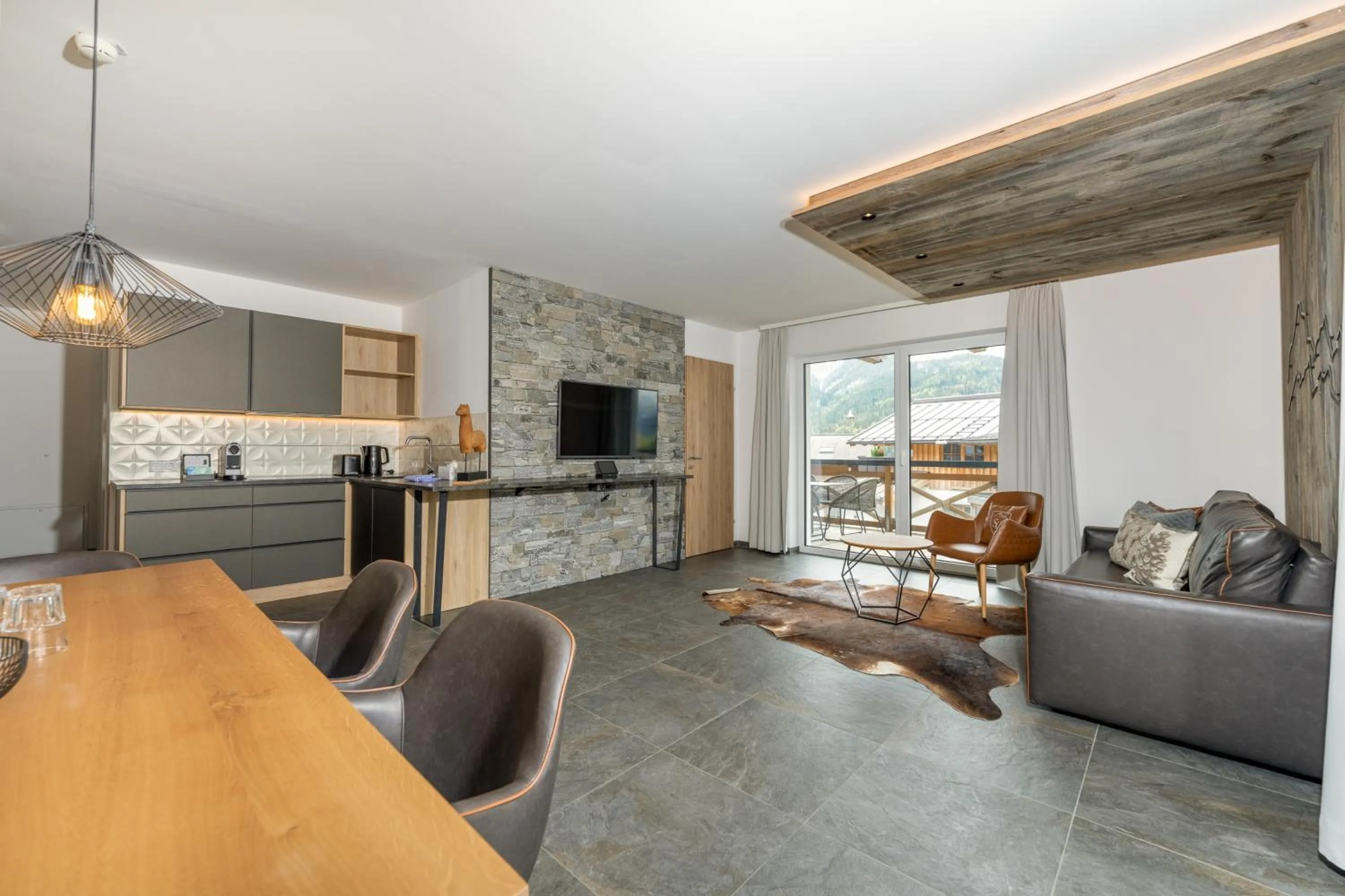 Kitchen or kitchenette in Stockinggut by AvenidA