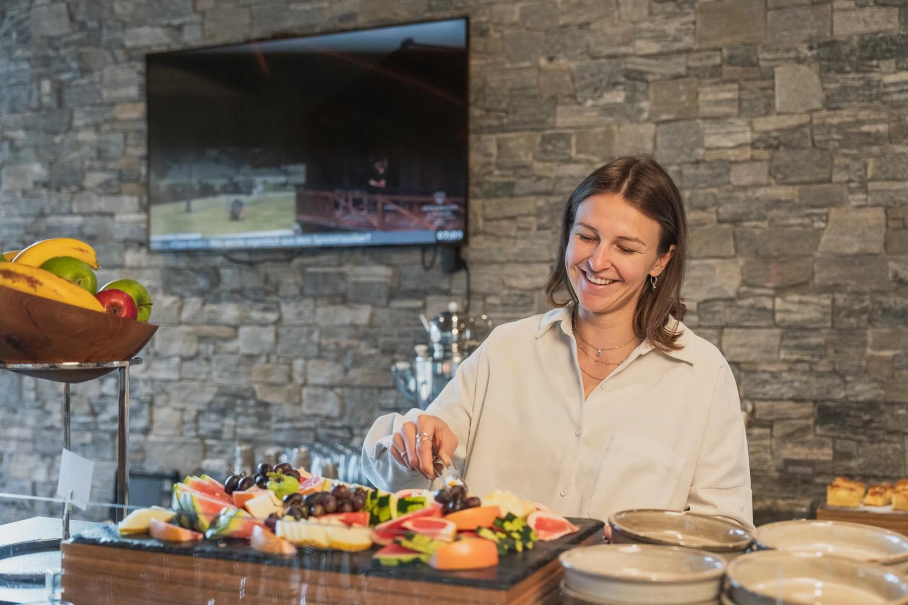 Buffet breakfast in Stockinggut by AvenidA