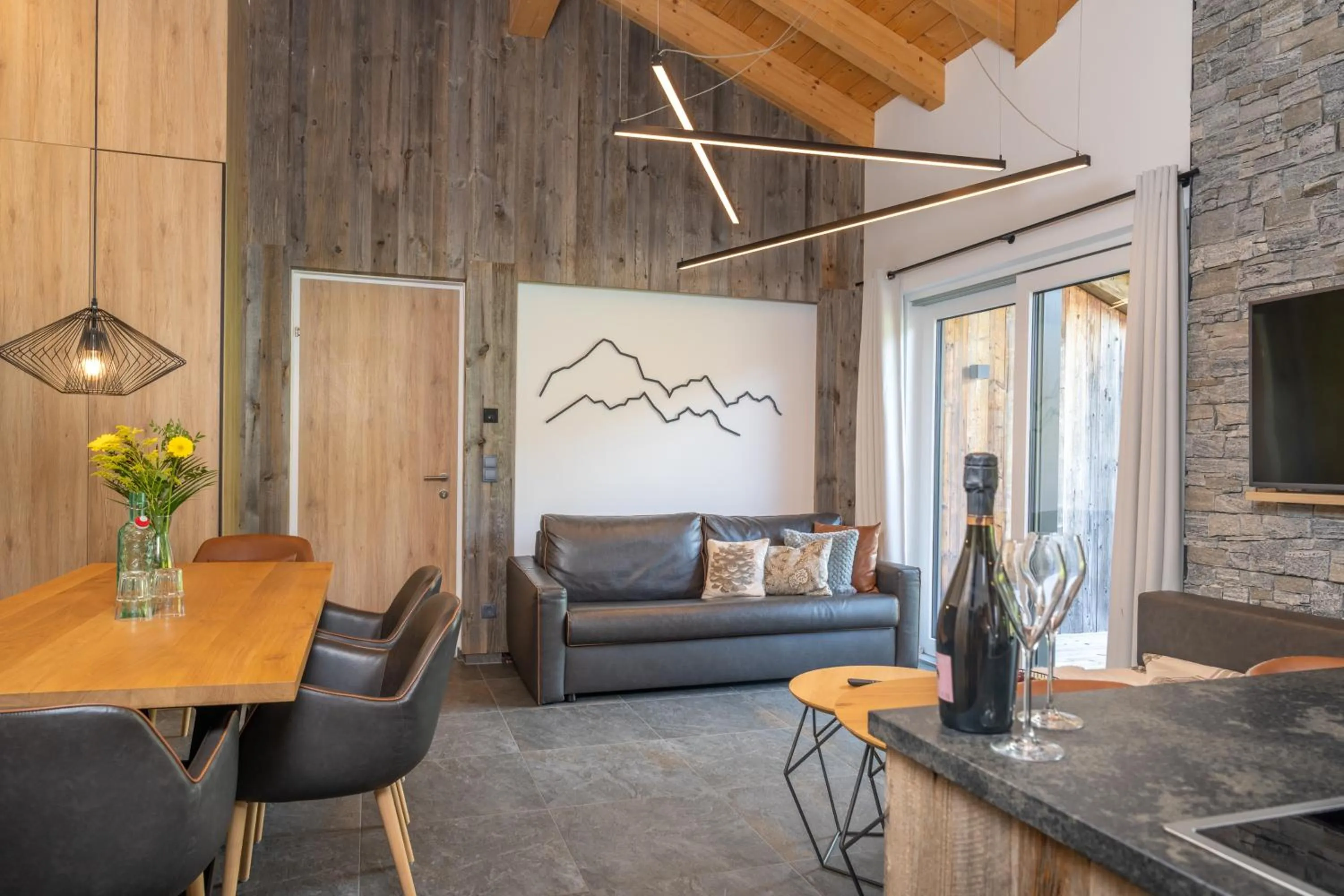 Living room in Stockinggut by AvenidA