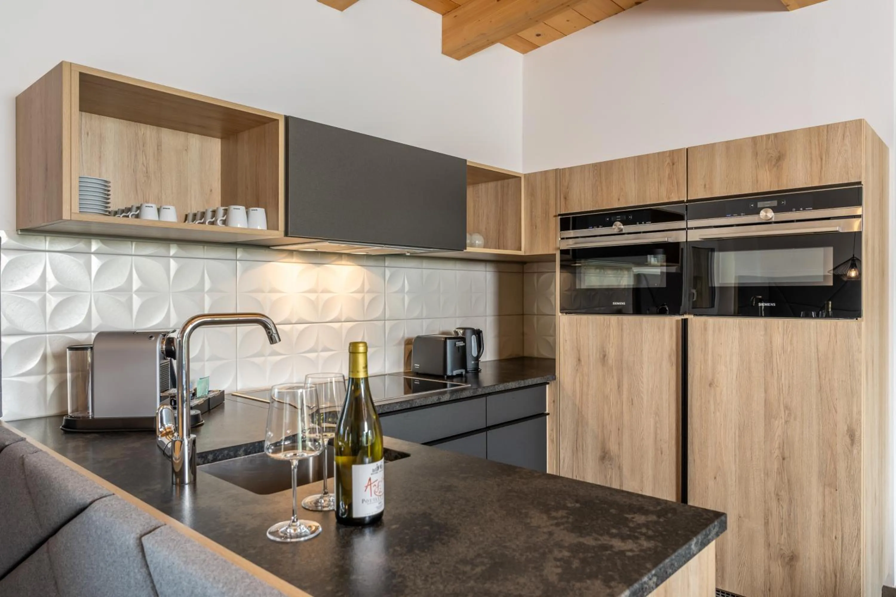 Kitchen or kitchenette in Stockinggut by AvenidA