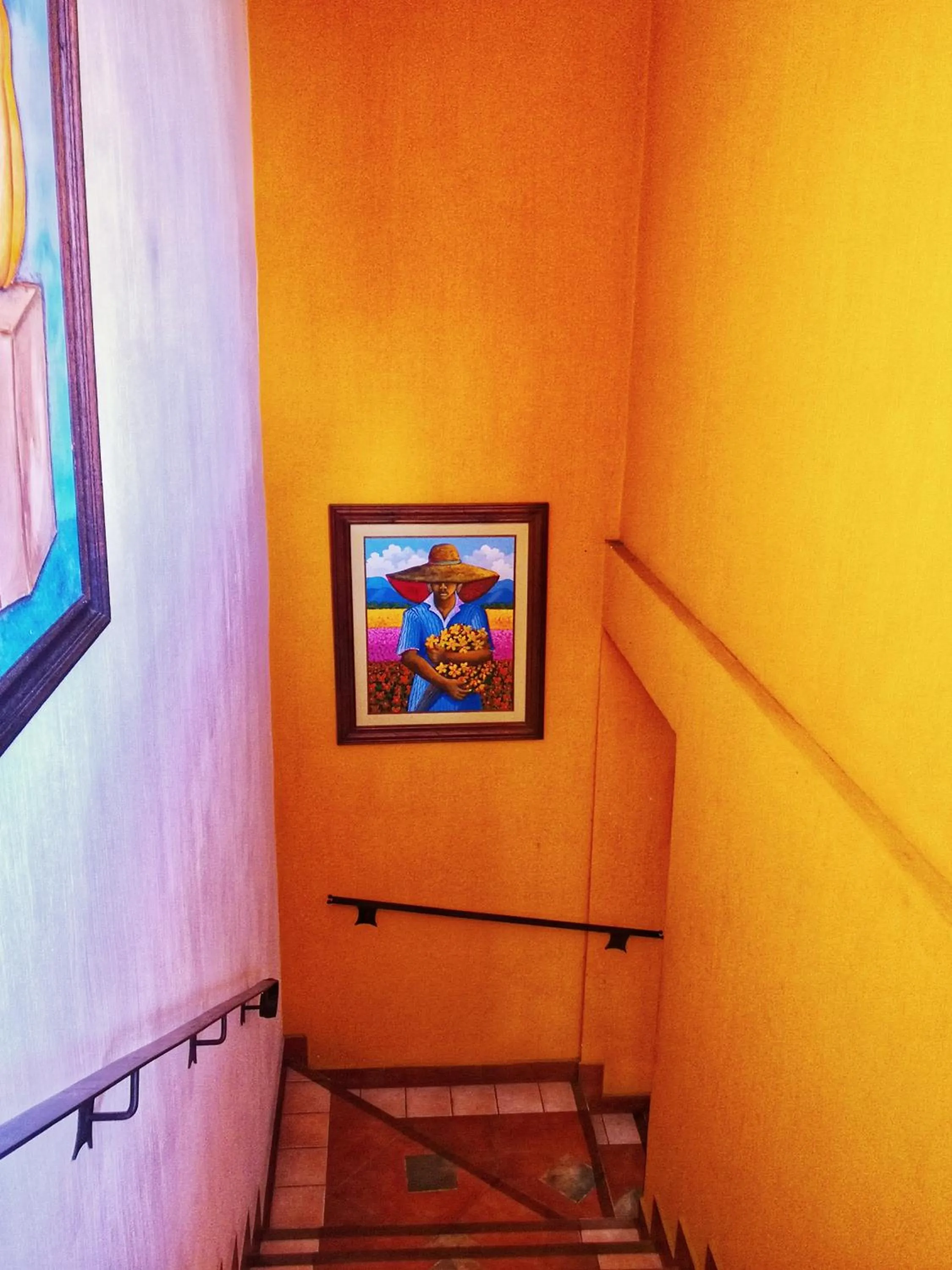 Decorative detail in Hotel Villa Terra