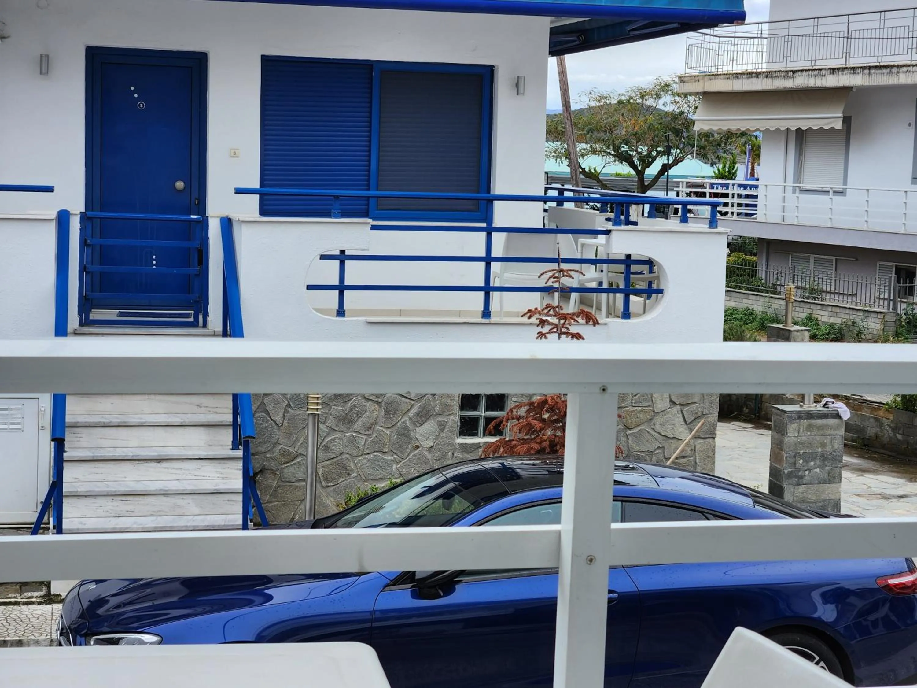 Balcony/Terrace in The Blue Beach Apartments
