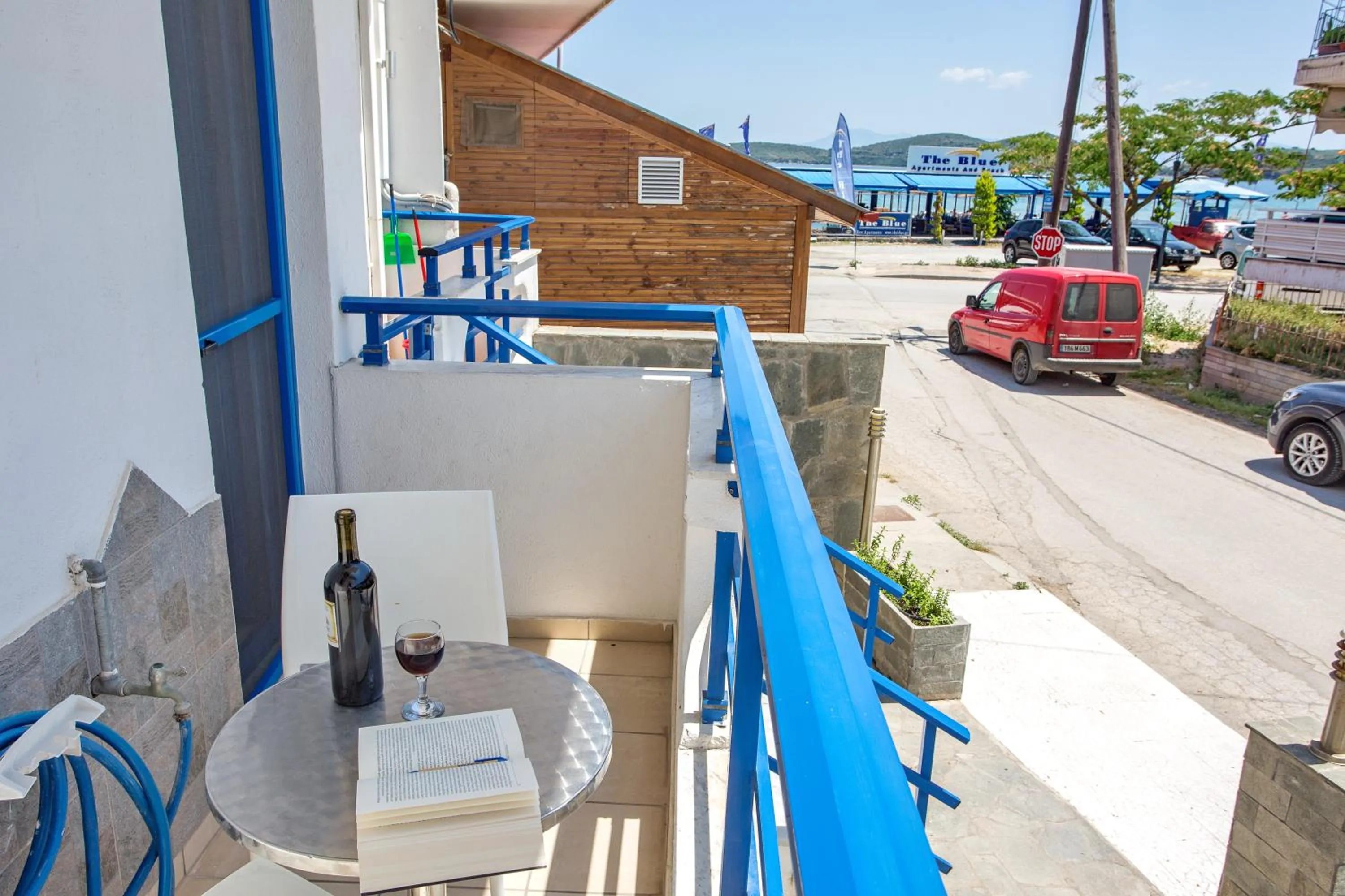 Balcony/Terrace in The Blue Beach Apartments