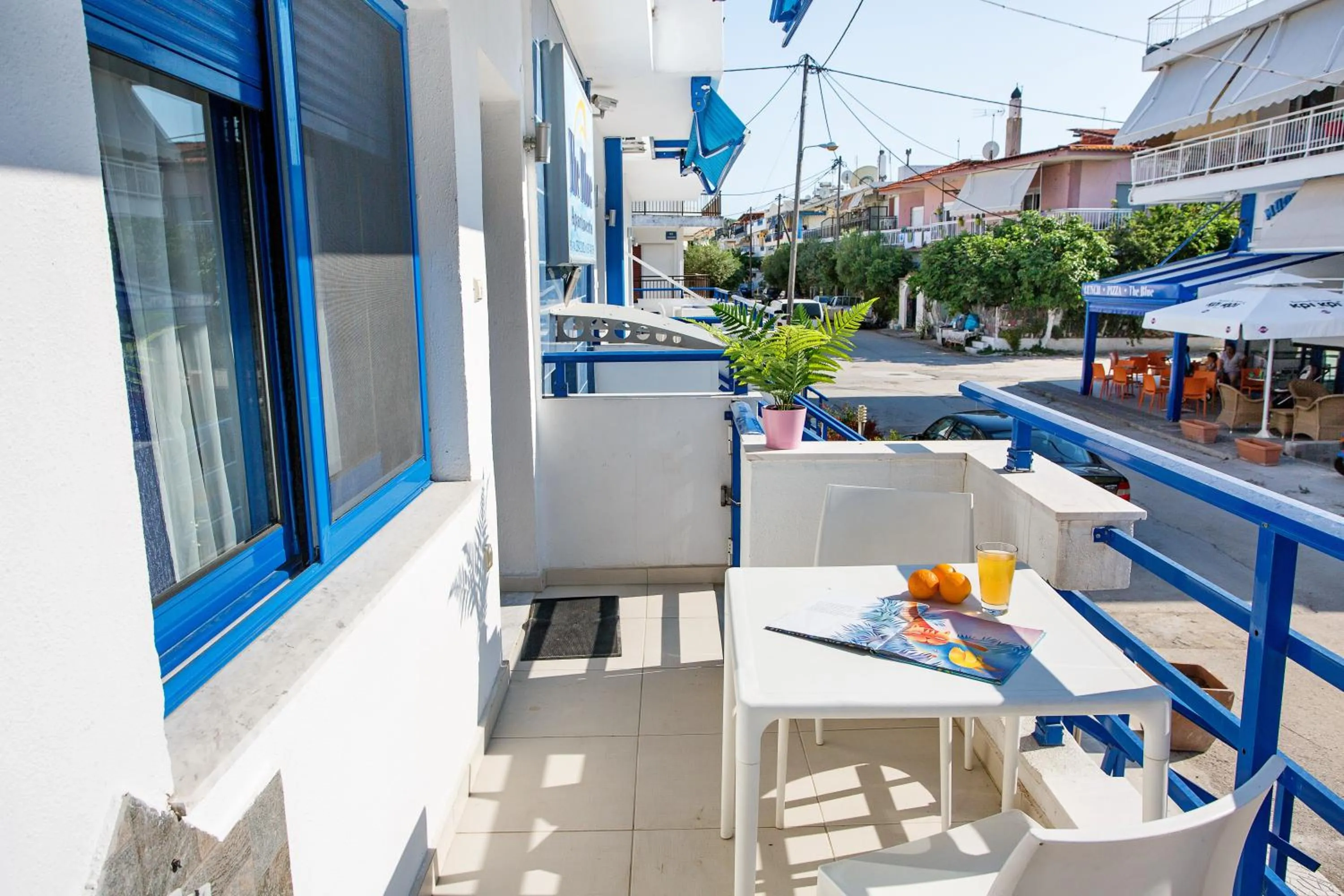Balcony/Terrace in The Blue Beach Apartments