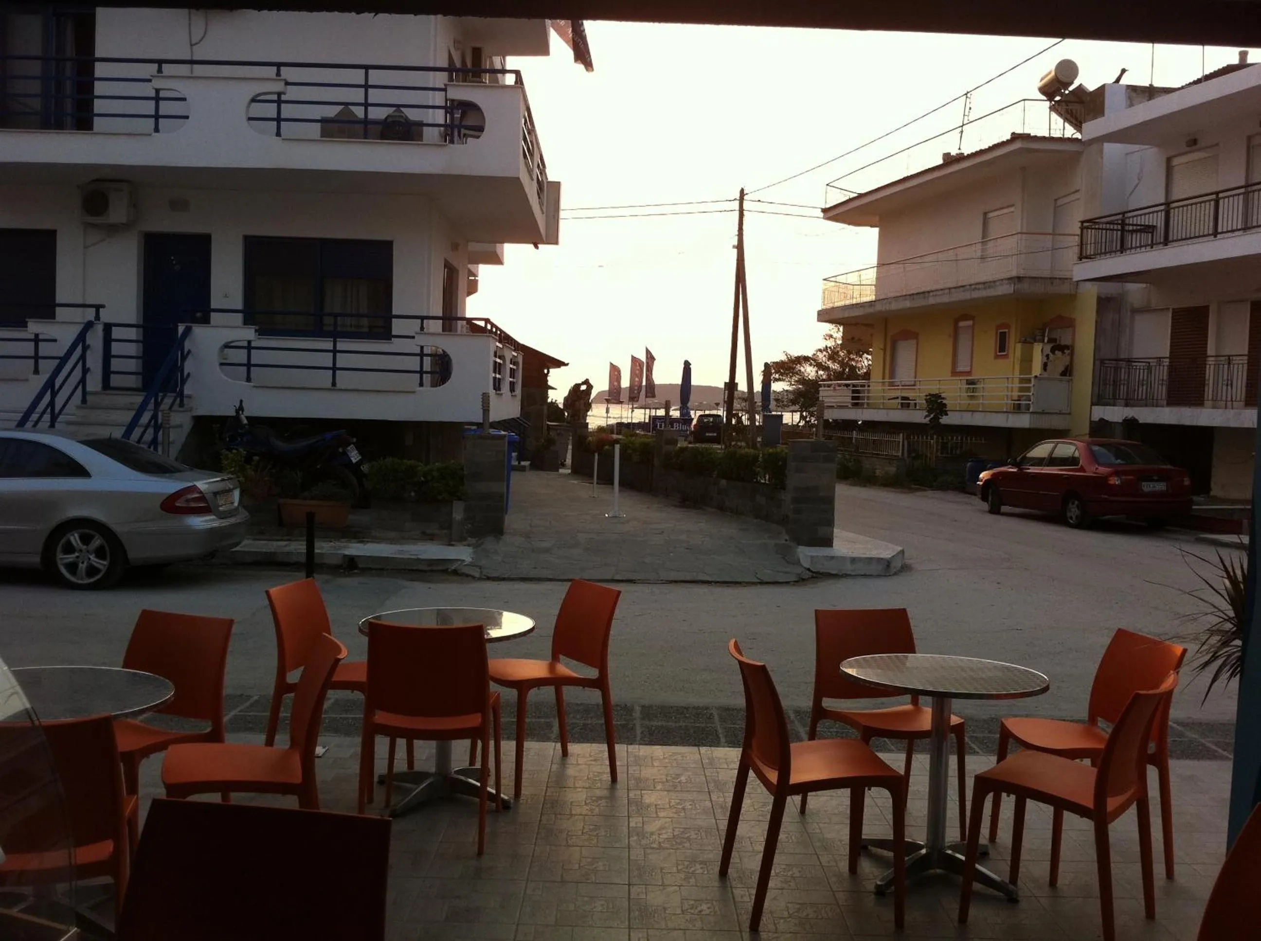 Summer in The Blue Beach Apartments