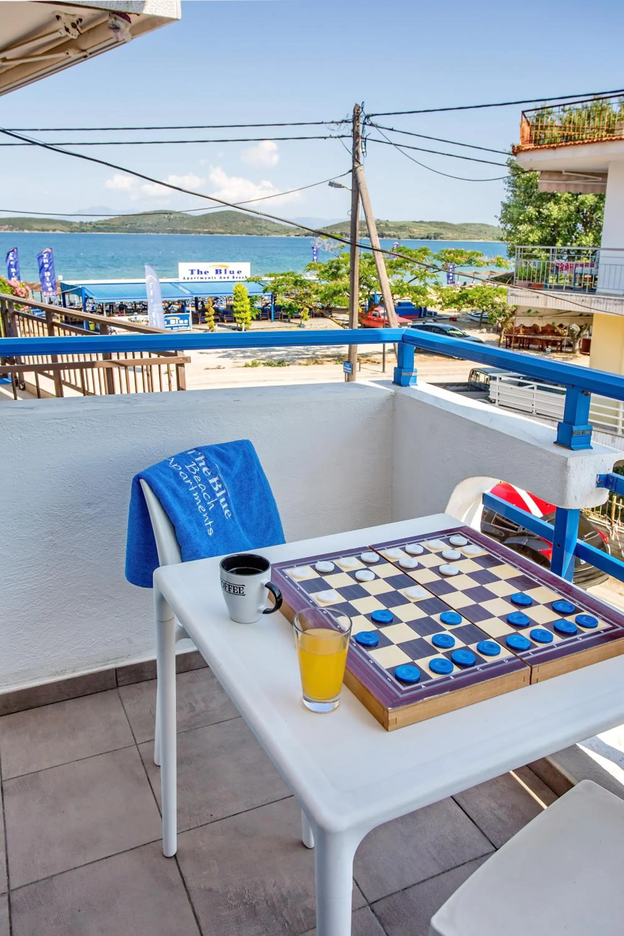Balcony/Terrace in The Blue Beach Apartments