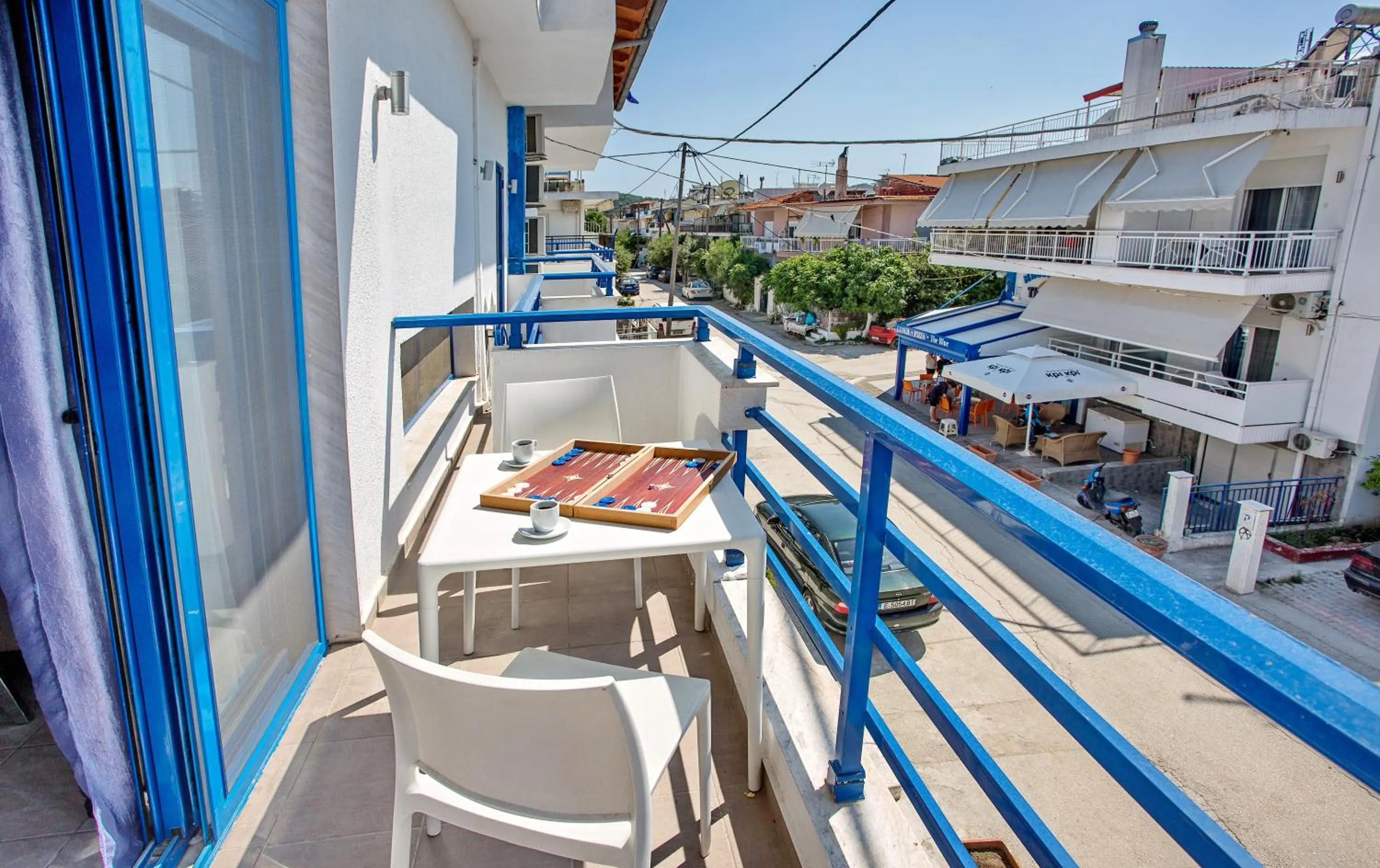 Balcony/Terrace in The Blue Beach Apartments