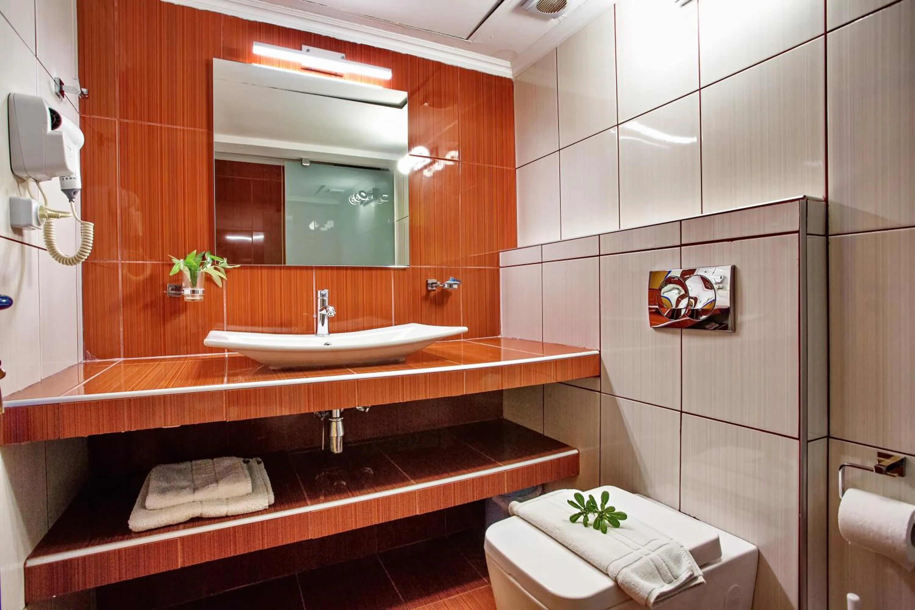 Bathroom in The Blue Beach Apartments