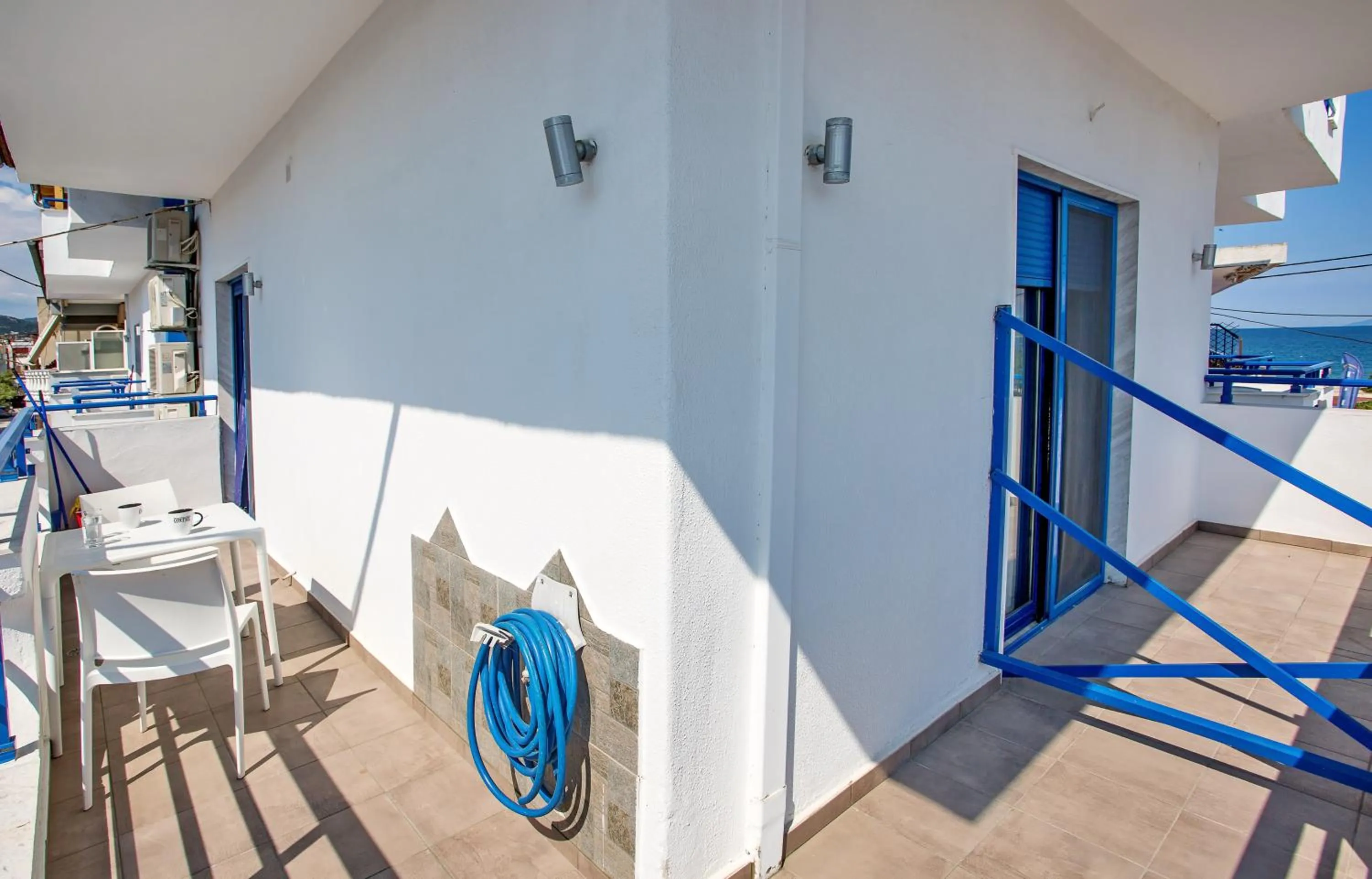 Balcony/Terrace in The Blue Beach Apartments