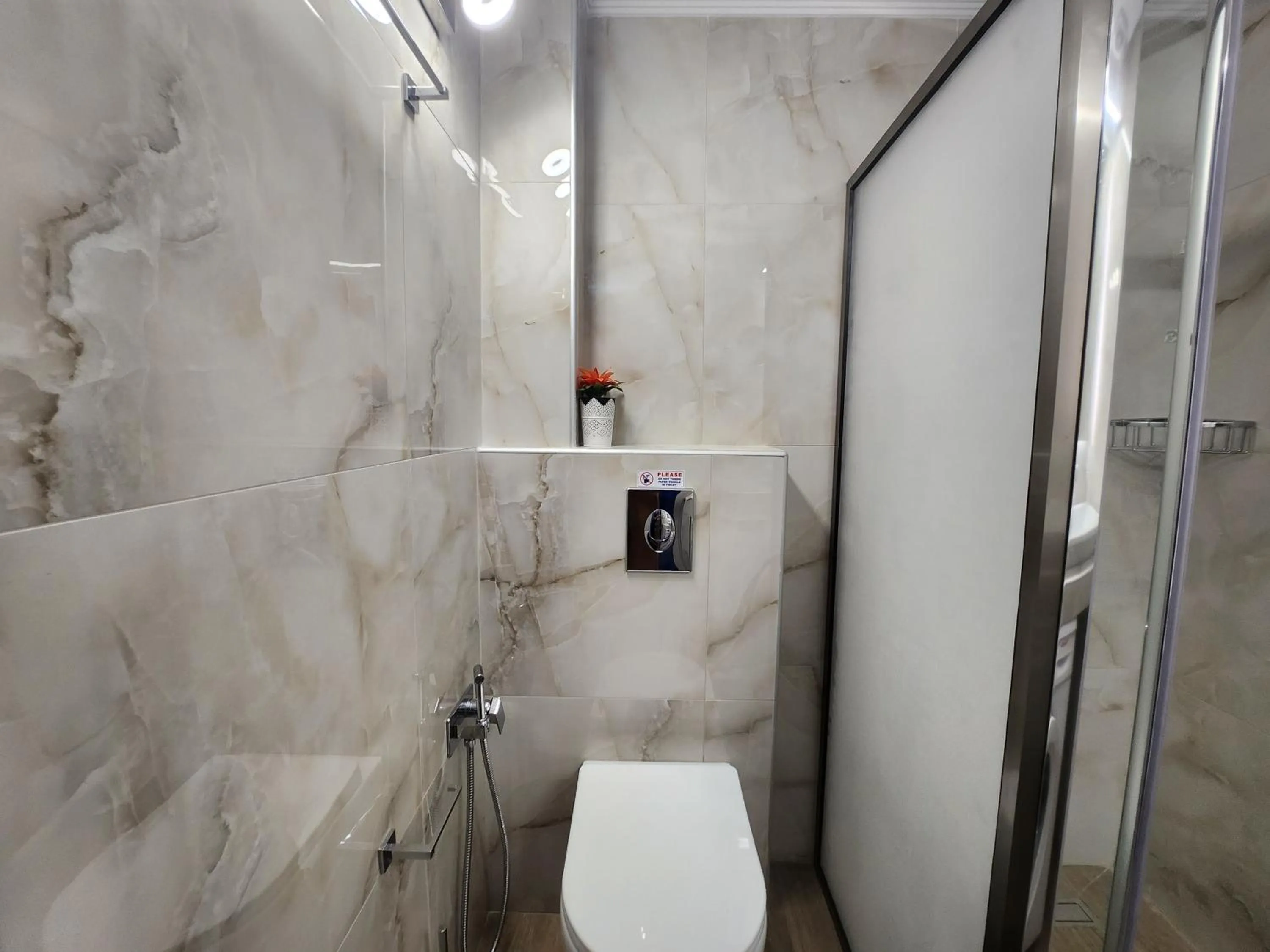 Bathroom in The Blue Beach Apartments