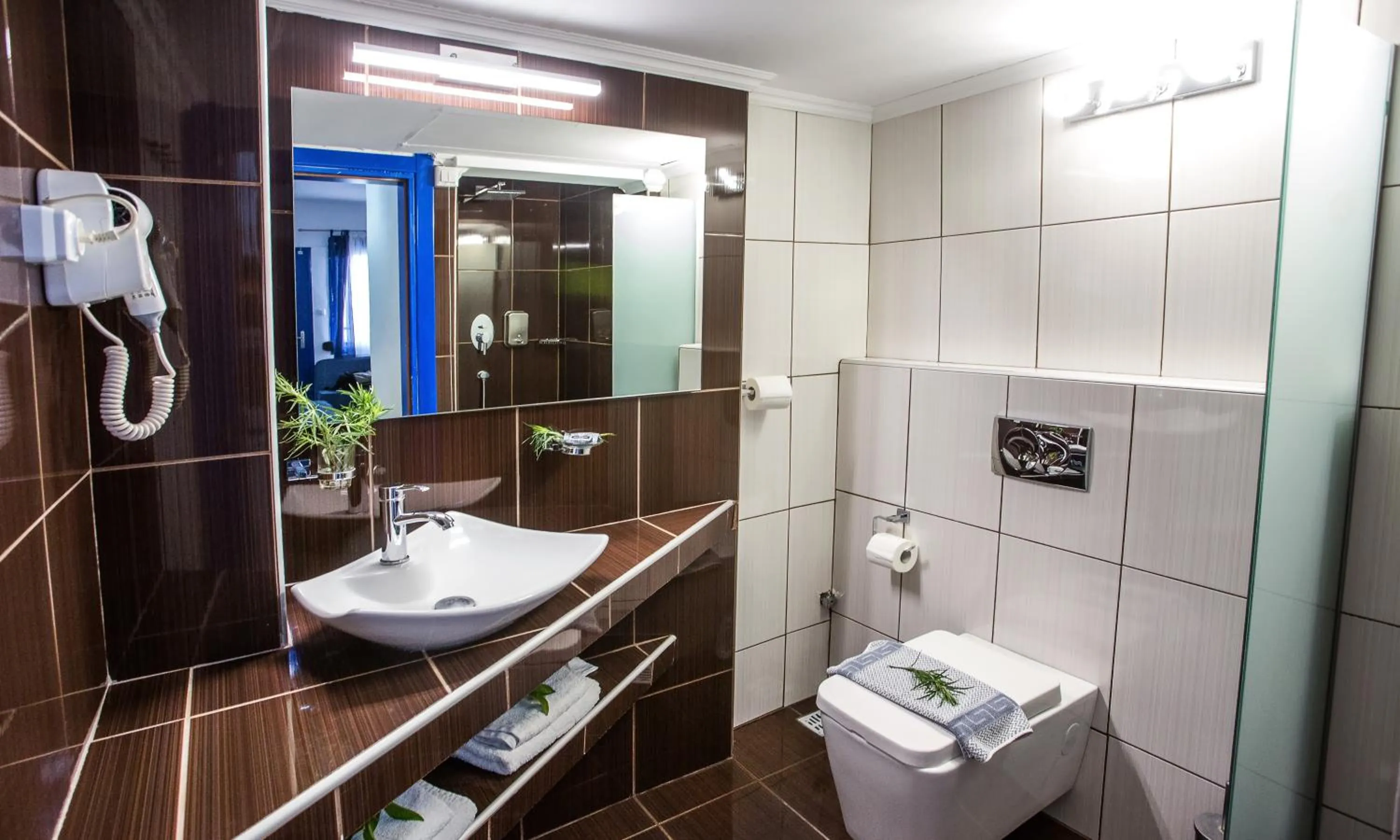Bathroom in The Blue Beach Apartments