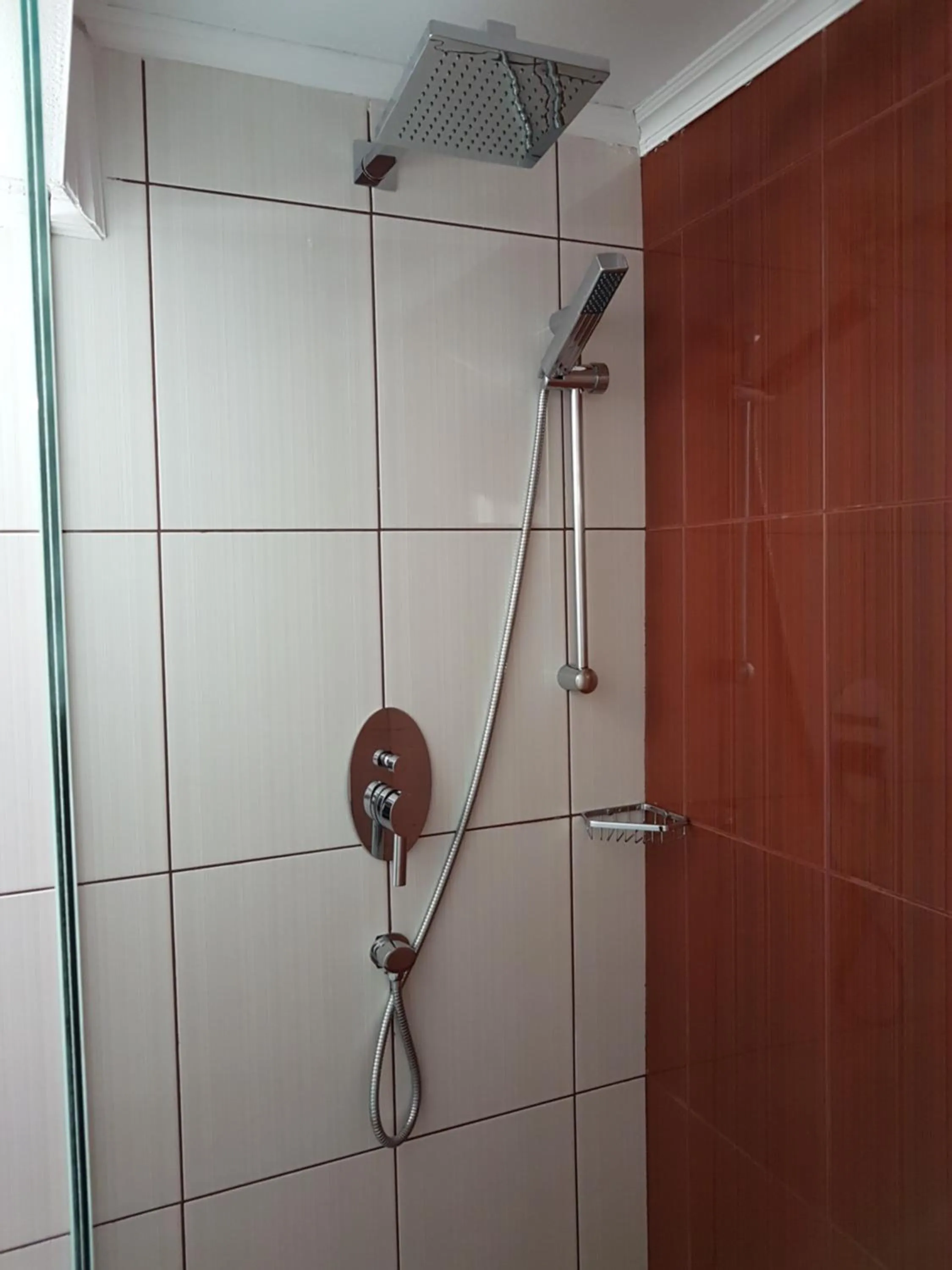 Shower in The Blue Beach Apartments