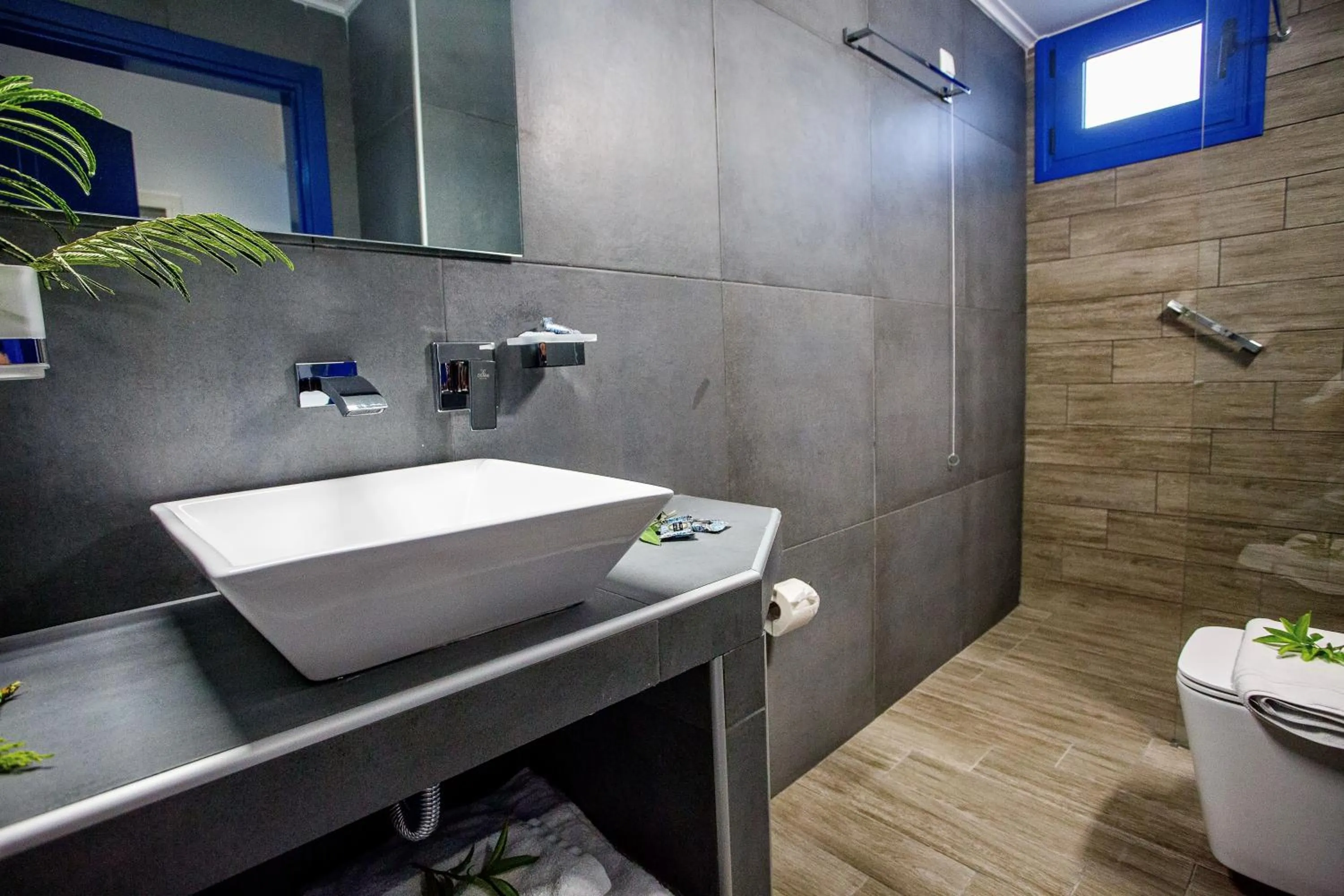Bathroom in The Blue Beach Apartments