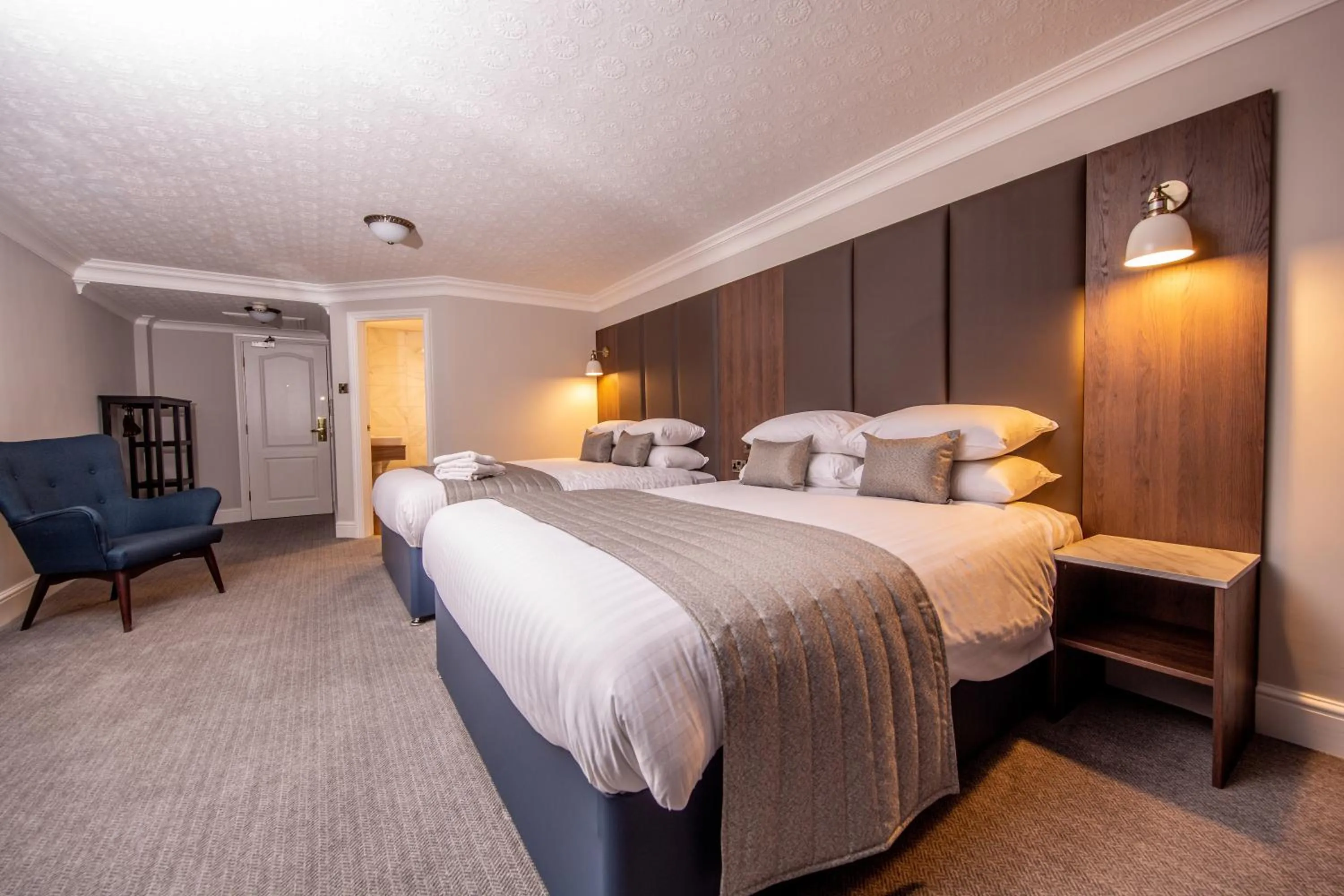 Bedroom in Bredbury Hall Hotel