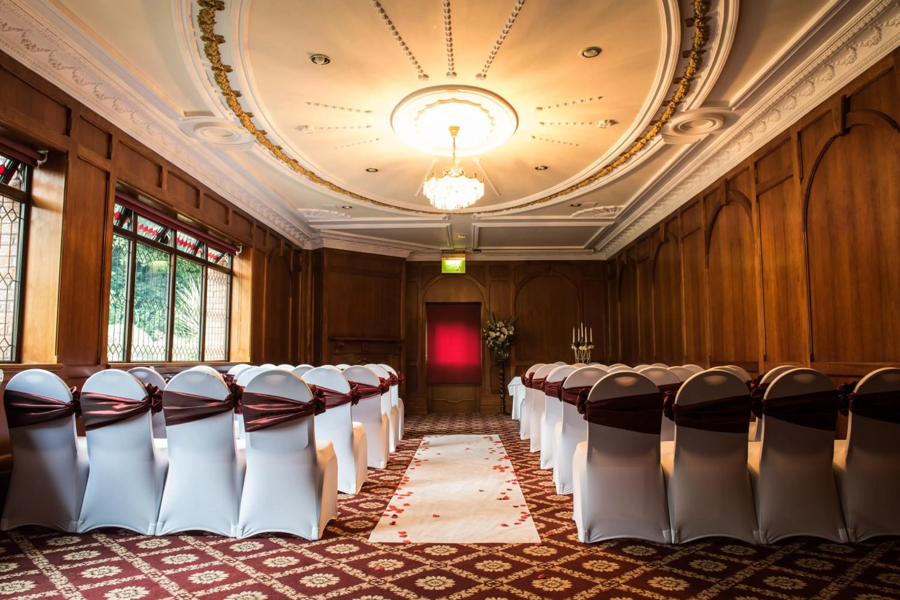 Property building, Banquet Facilities in Bredbury Hall Hotel