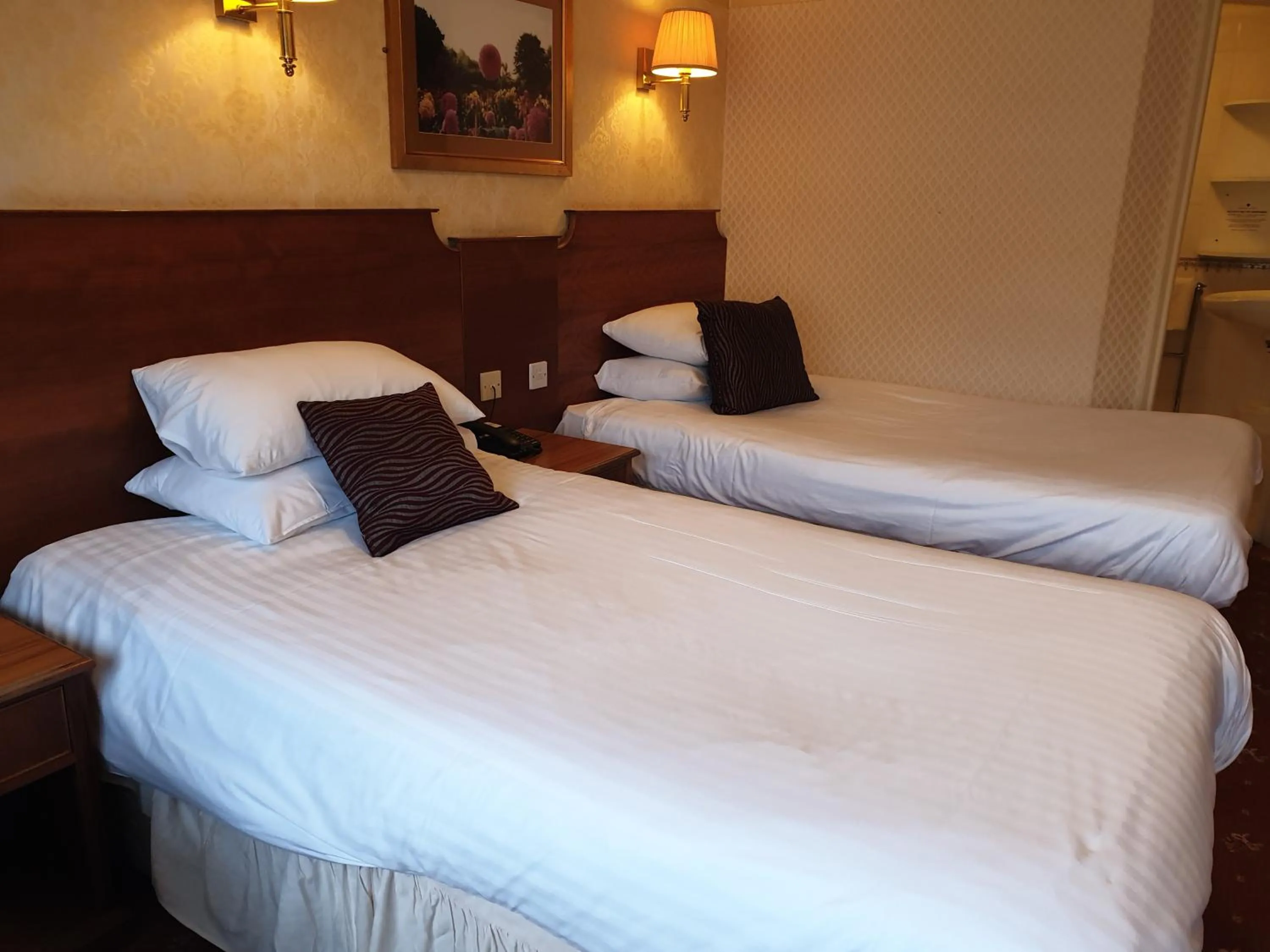 Bedroom in Bredbury Hall Hotel