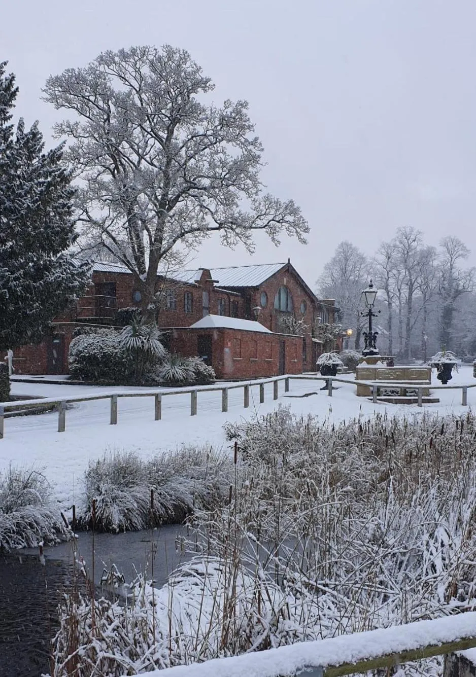 Winter in Bredbury Hall Hotel