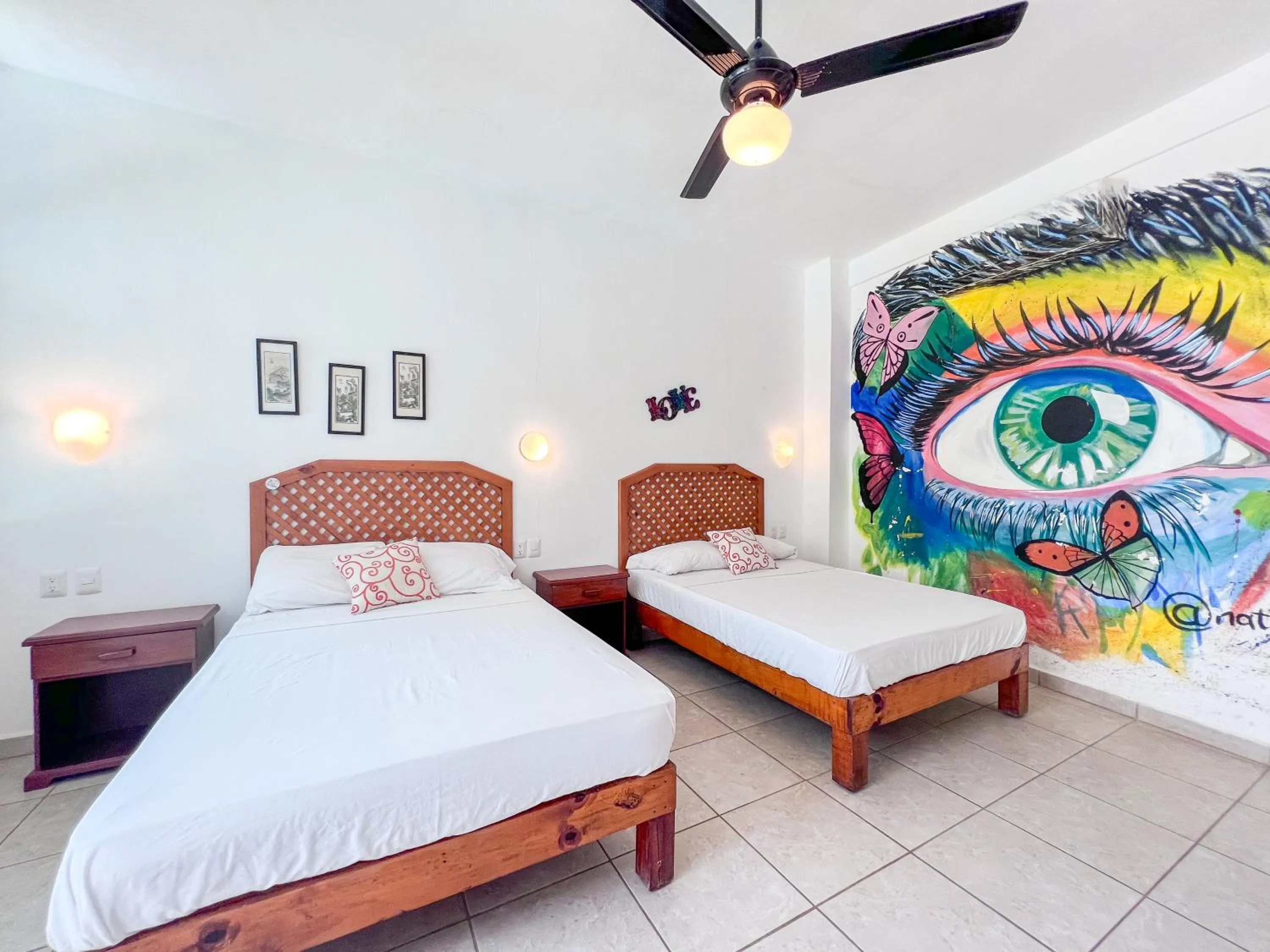 Bedroom, Bed in ITH Sayulita Amazing Surf Hostel