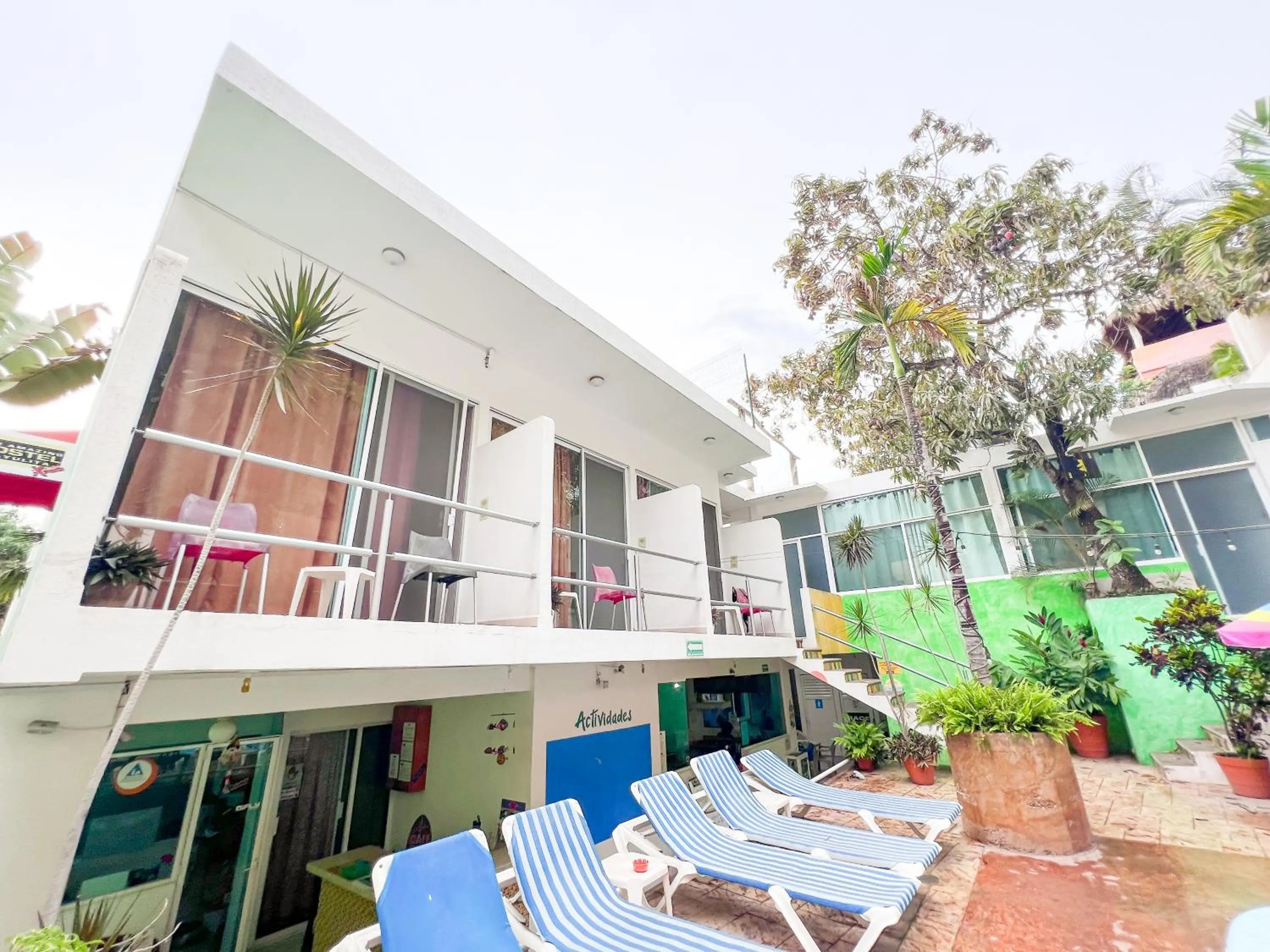 Balcony/Terrace in ITH Sayulita Amazing Surf Hostel