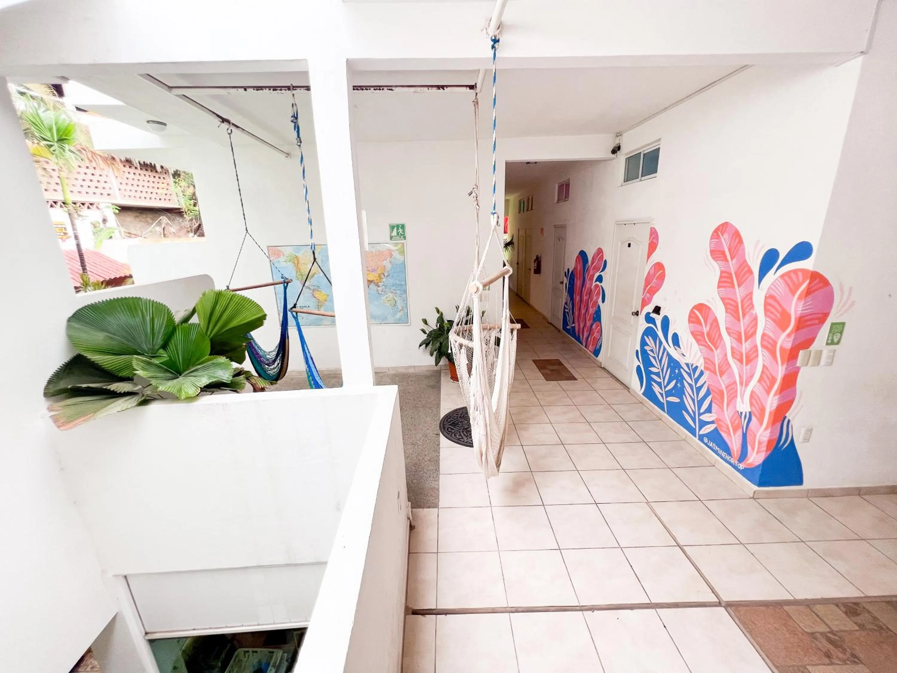 Decorative detail in ITH Sayulita Amazing Surf Hostel