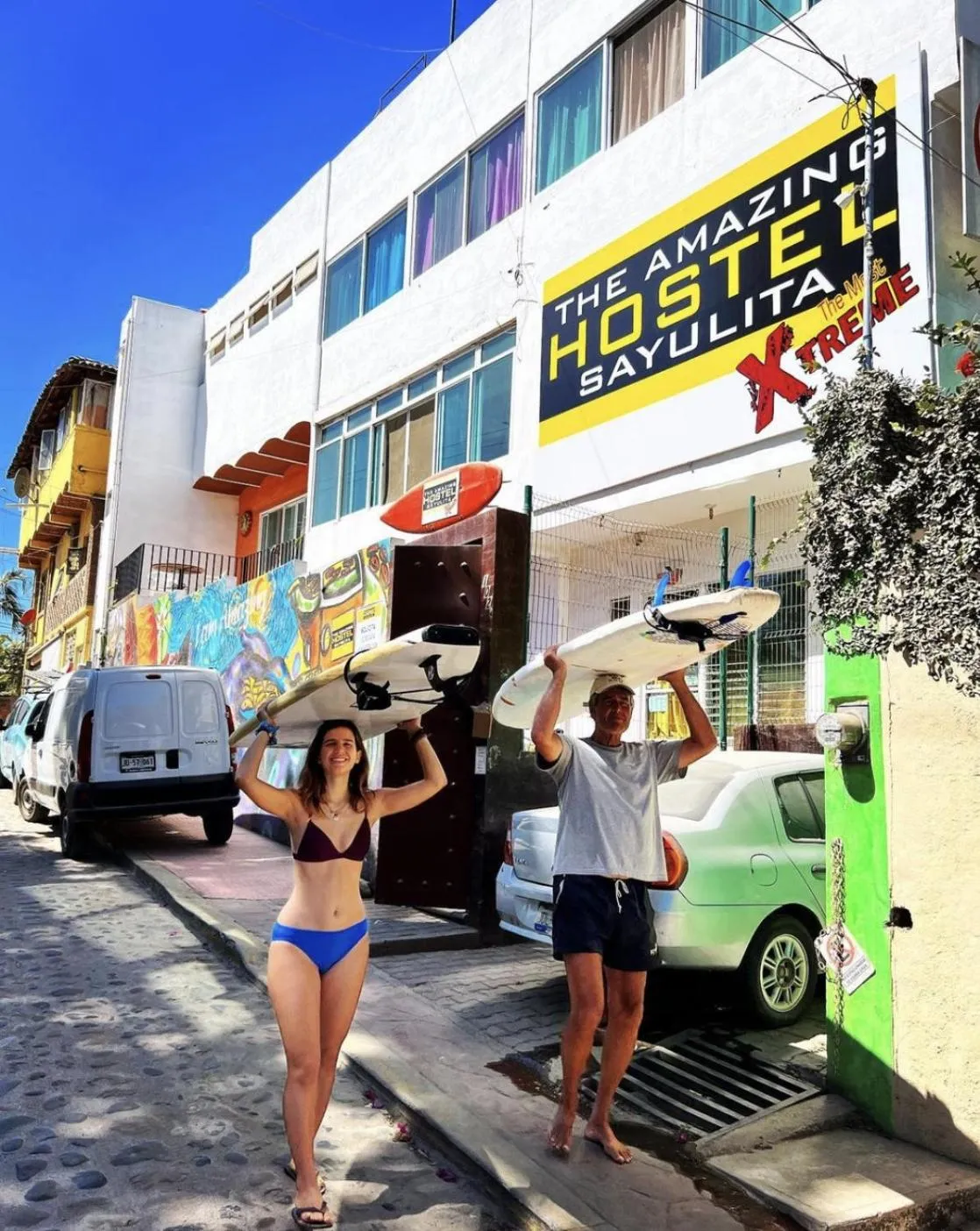 Guests in ITH Sayulita Amazing Surf Hostel