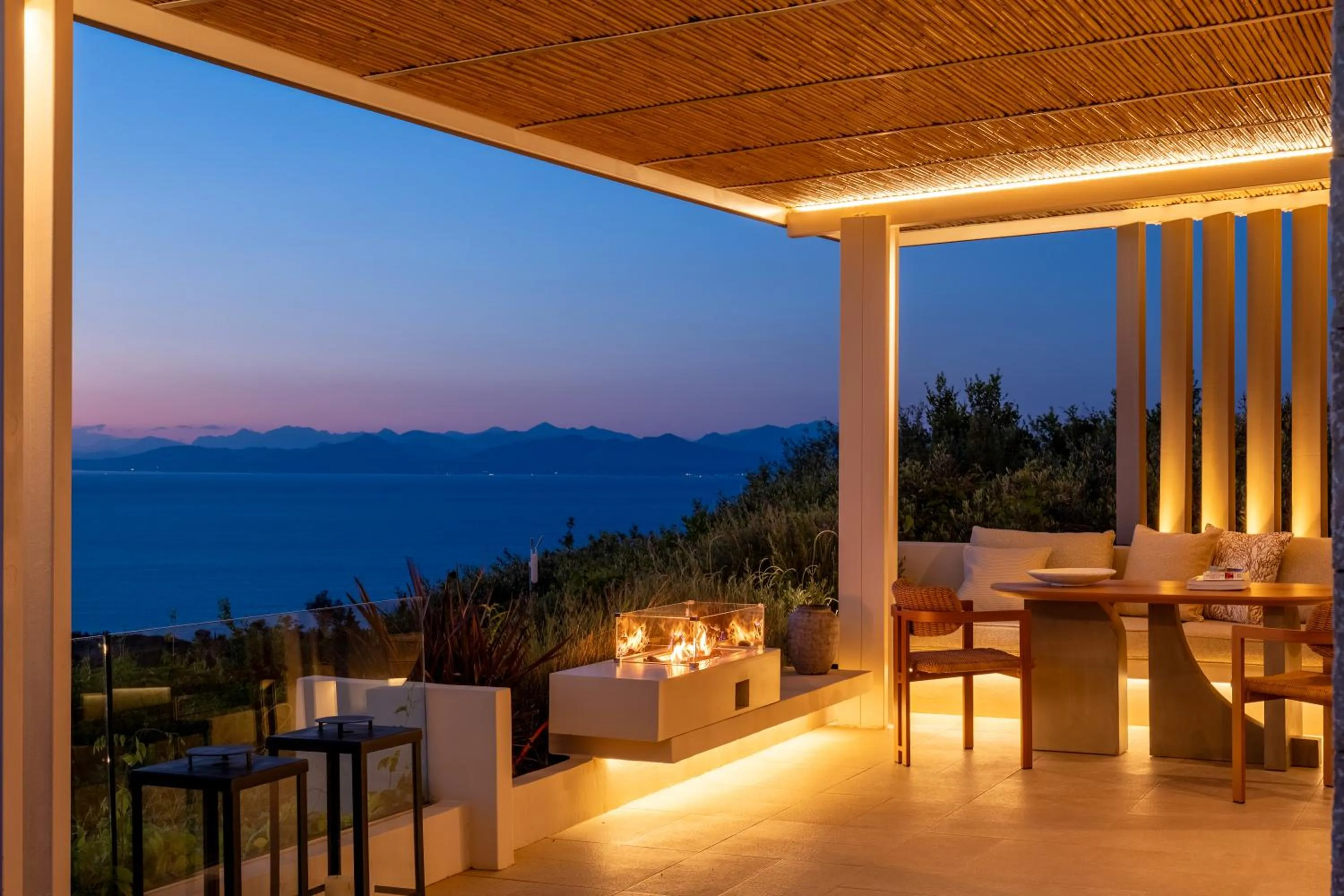 Balcony/Terrace in Artblue Villas