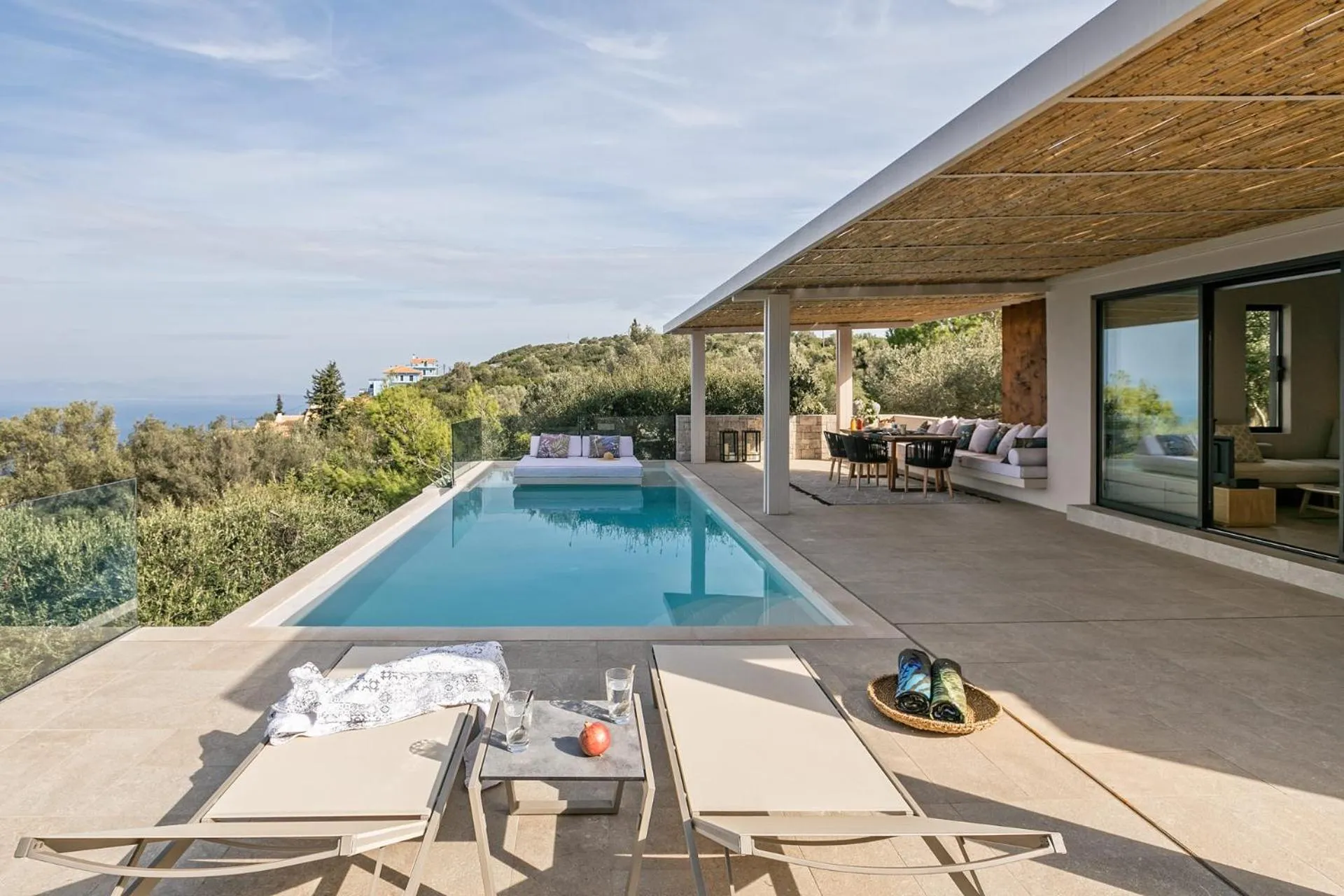 Balcony/Terrace in Artblue Villas