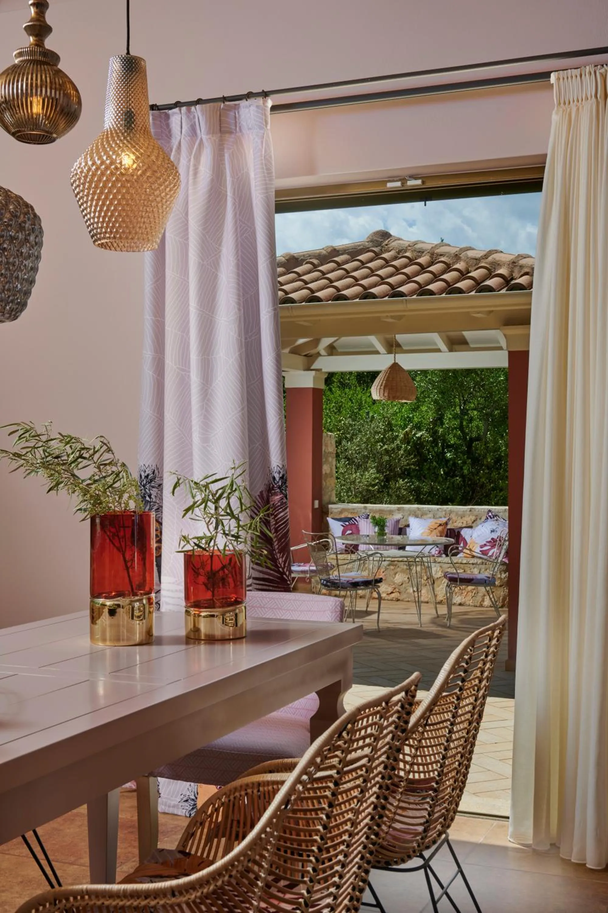 Balcony/Terrace in Artblue Villas