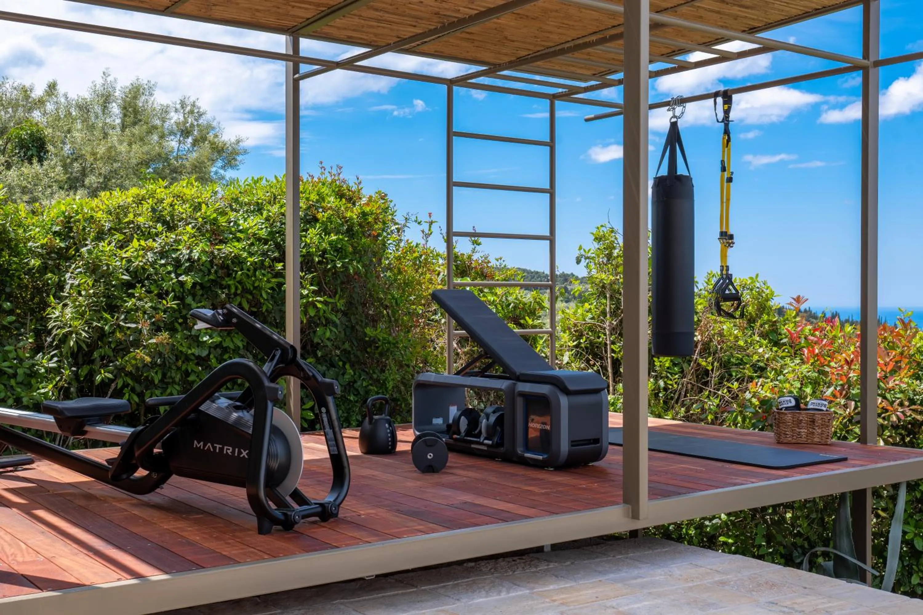 Day in Artblue Villas