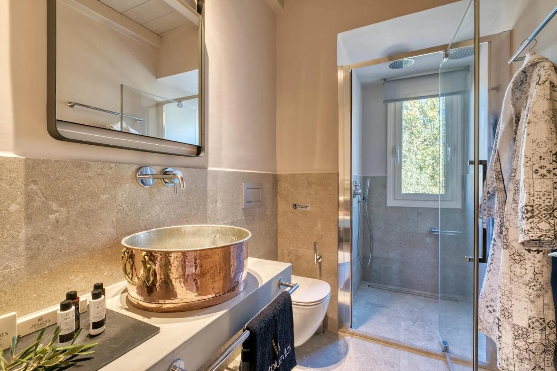 Bathroom in Artblue Villas