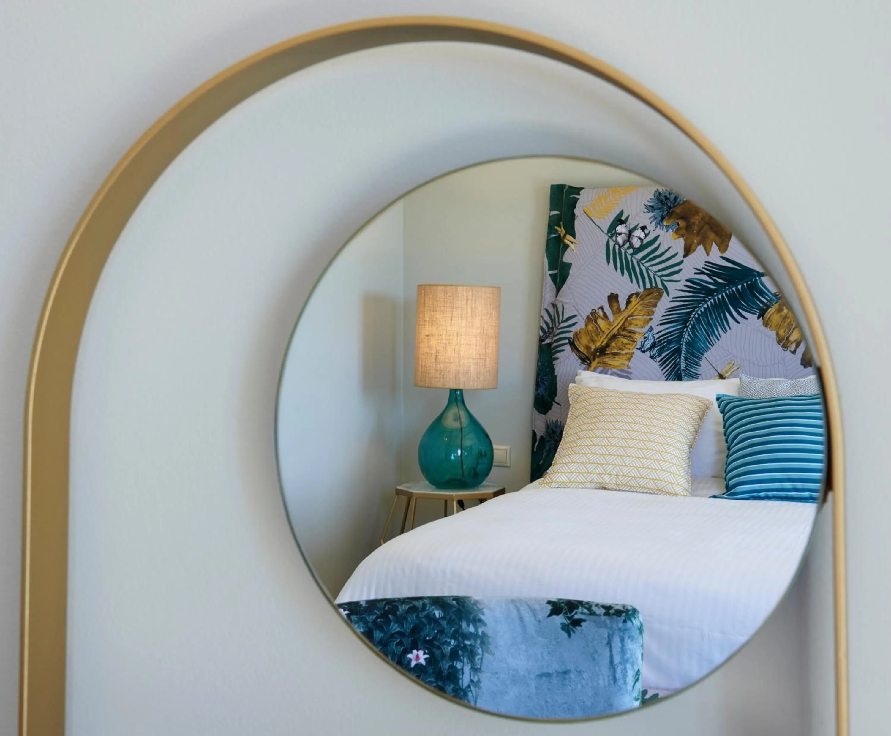 Bedroom, Bed in Artblue Villas