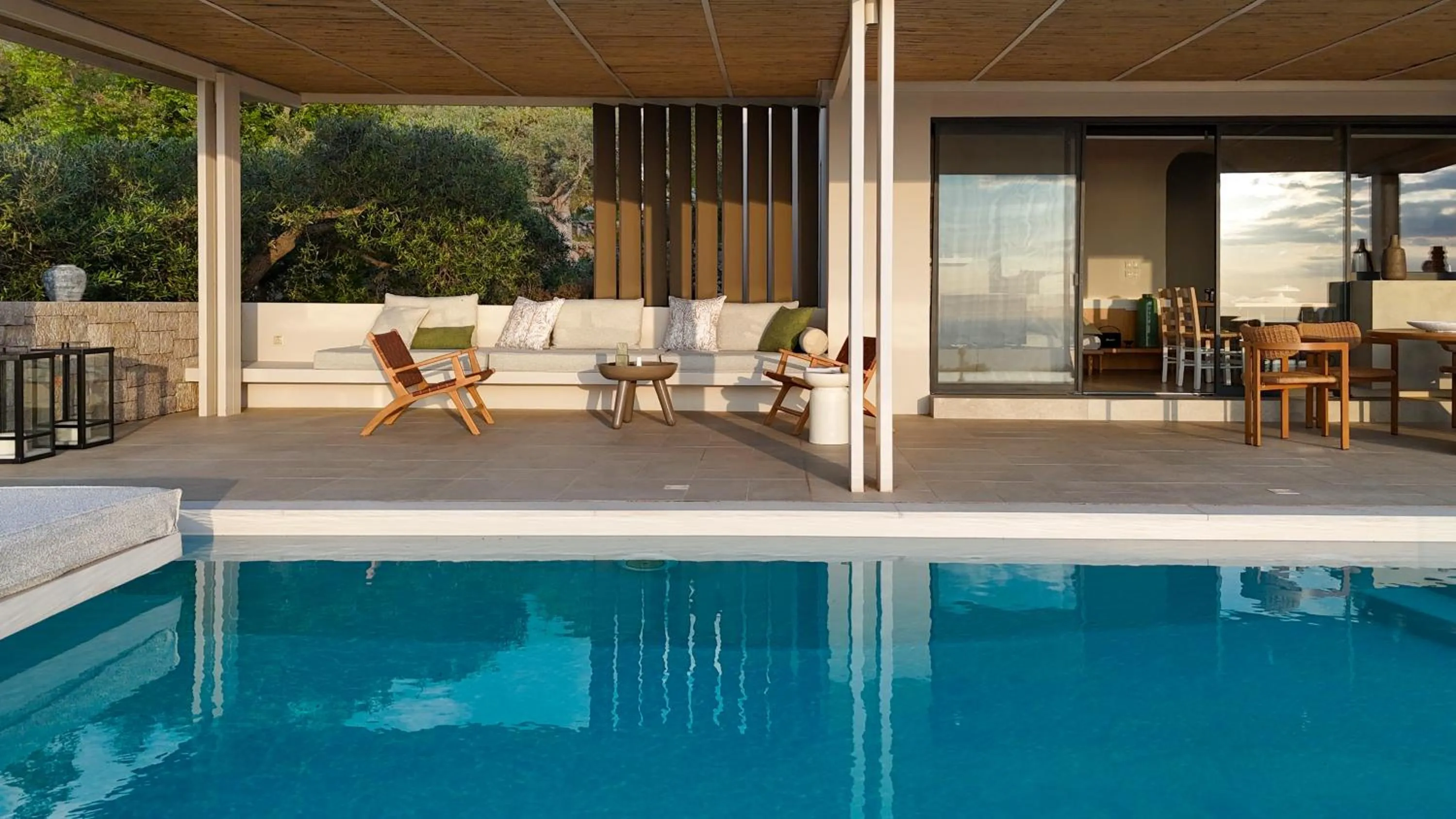 Balcony/Terrace in Artblue Villas