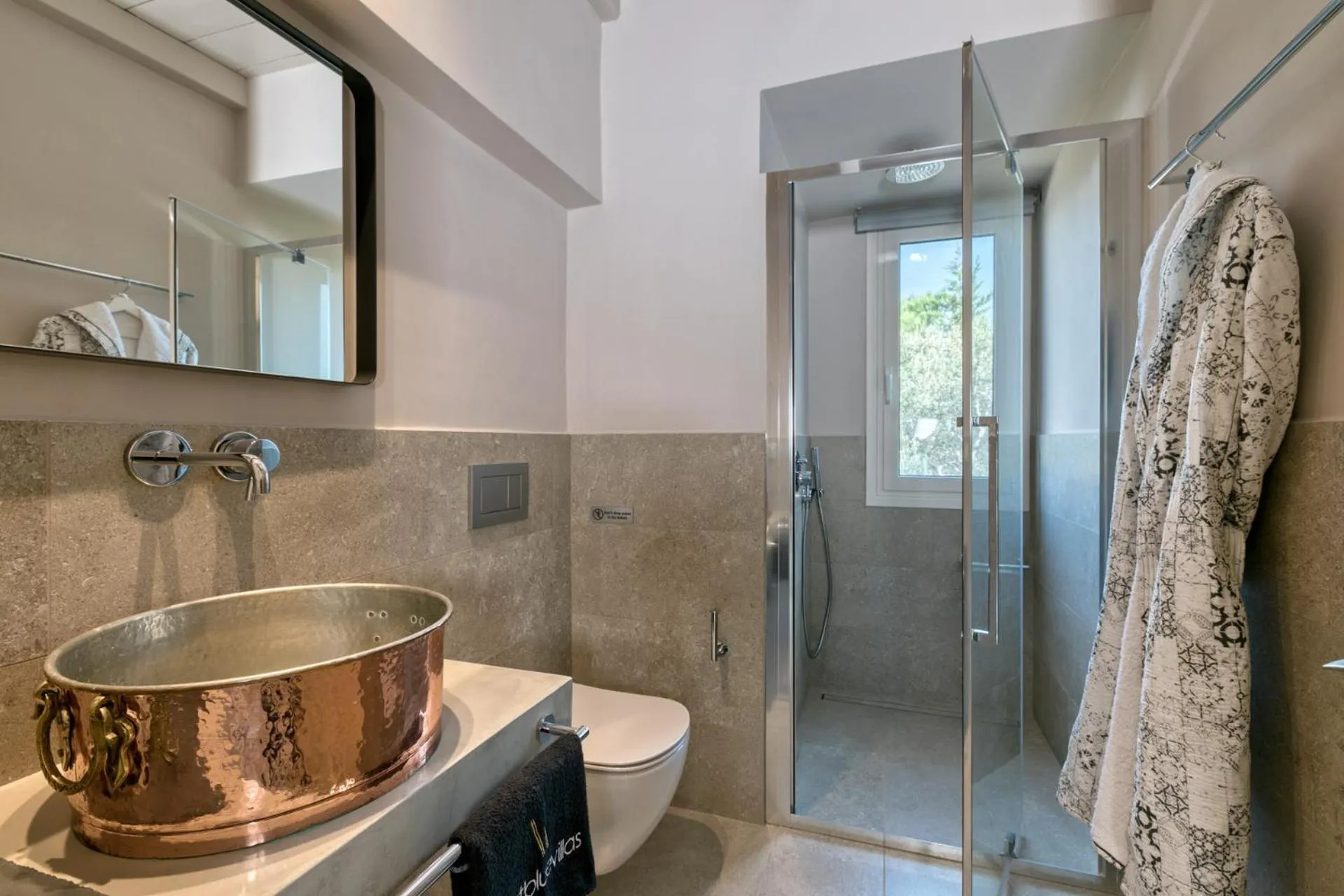 Bathroom in Artblue Villas