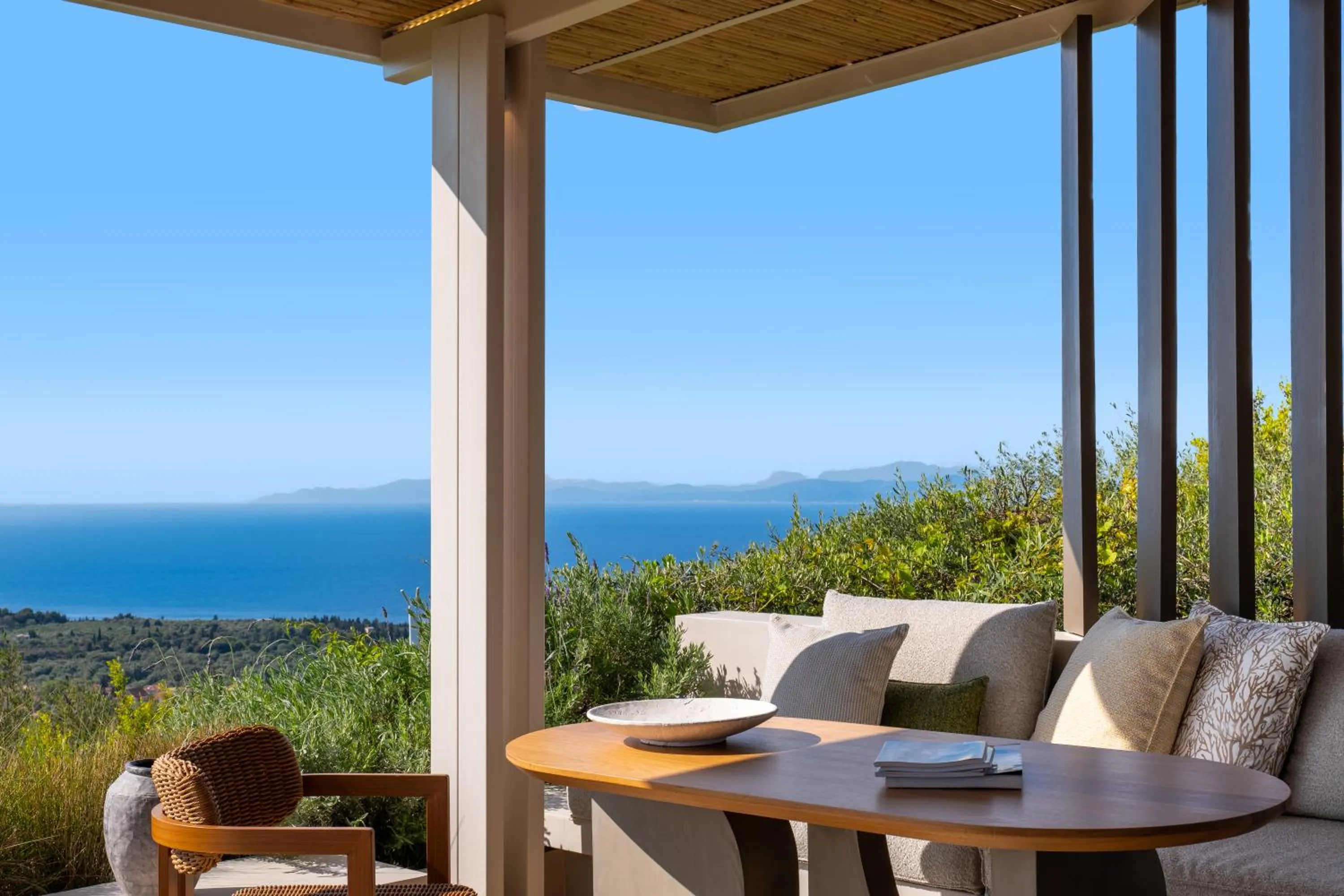 Day in Artblue Villas